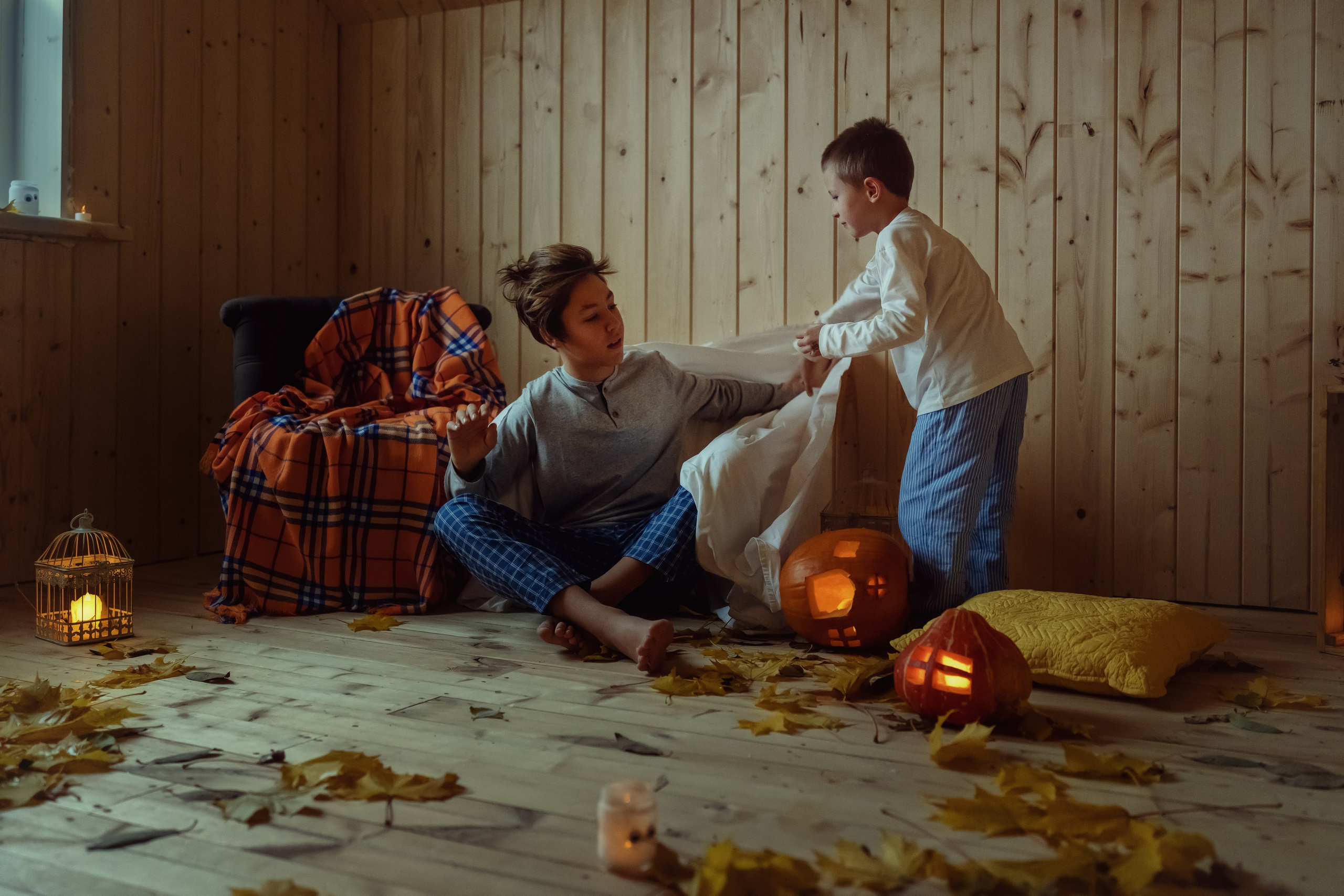 Осень на чердаке. Семейный фотограф Новая Рига (Звенигород, Истра) Евгения Литовченко