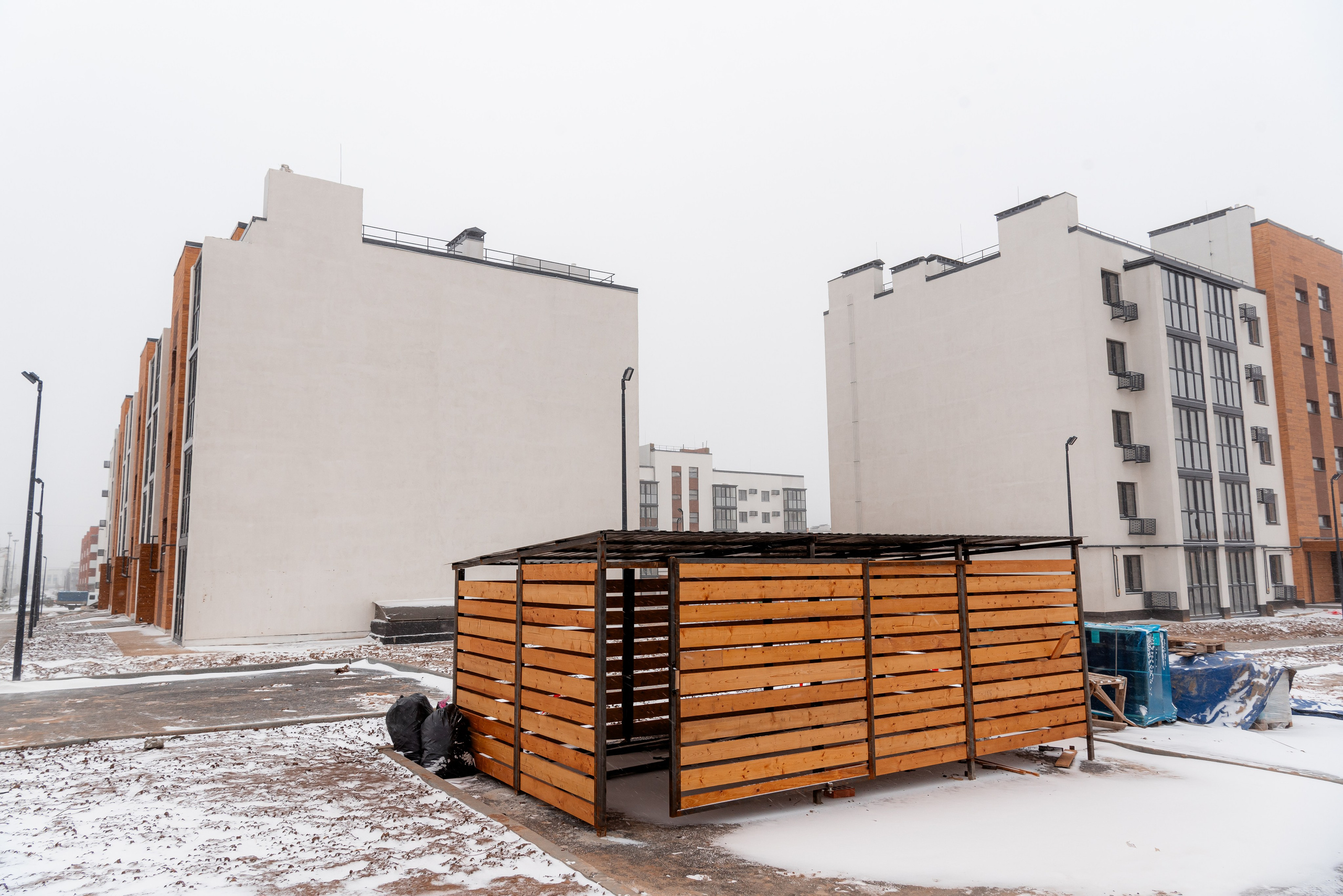 Зимняя съёмка улиц Родниковой Долины. Фотограф в Волгограде и Волжском Александр Горбань