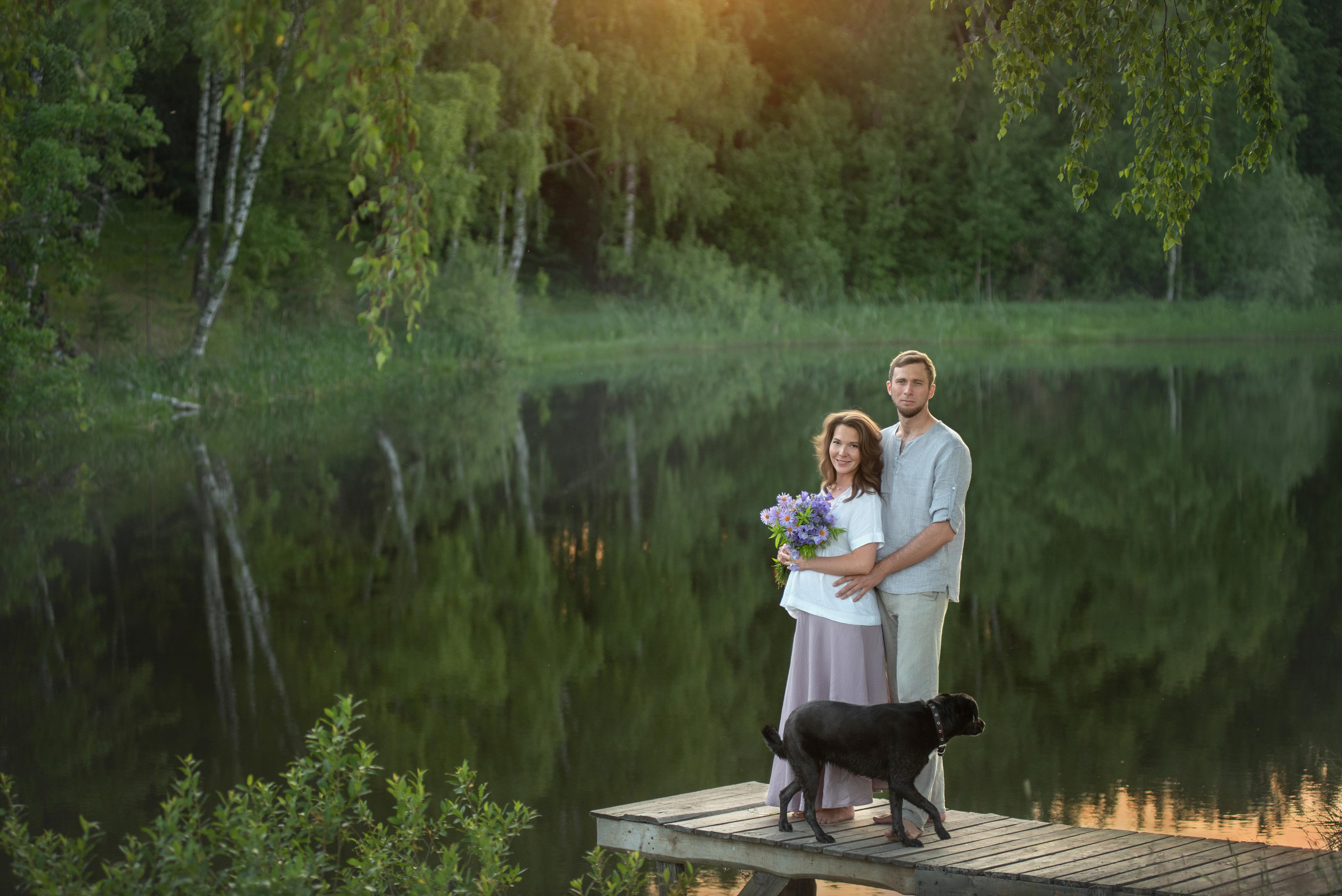 Семейная съемка. Деревня