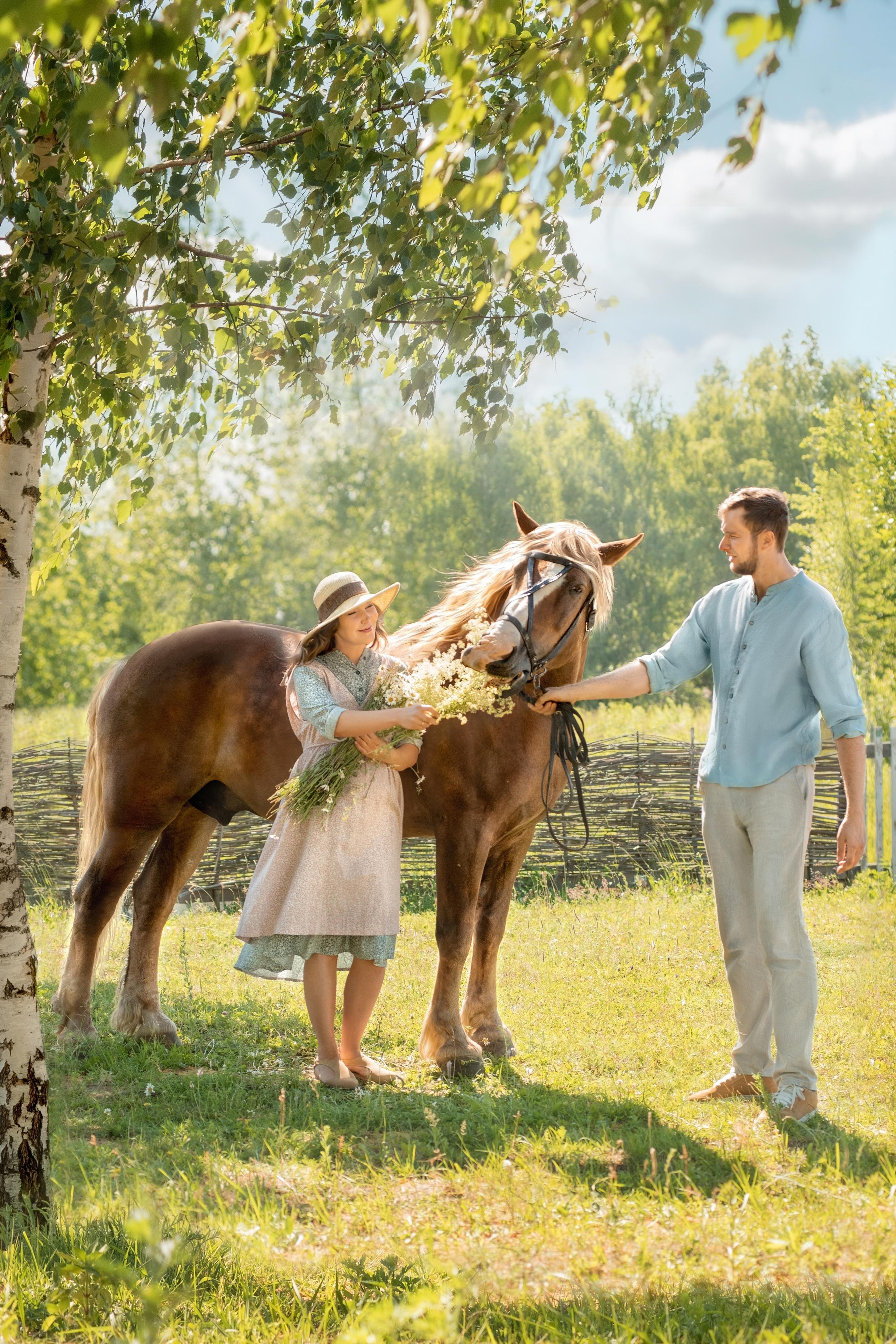 Семейная съемка. Деревня