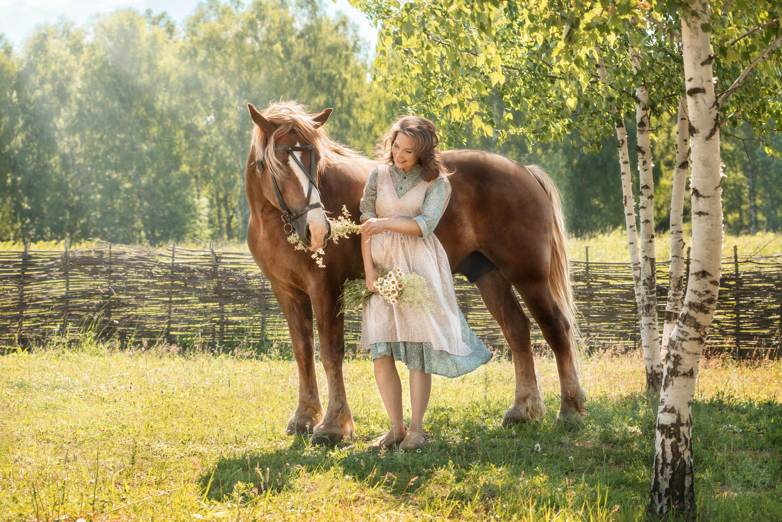 Семейная съемка. Деревня