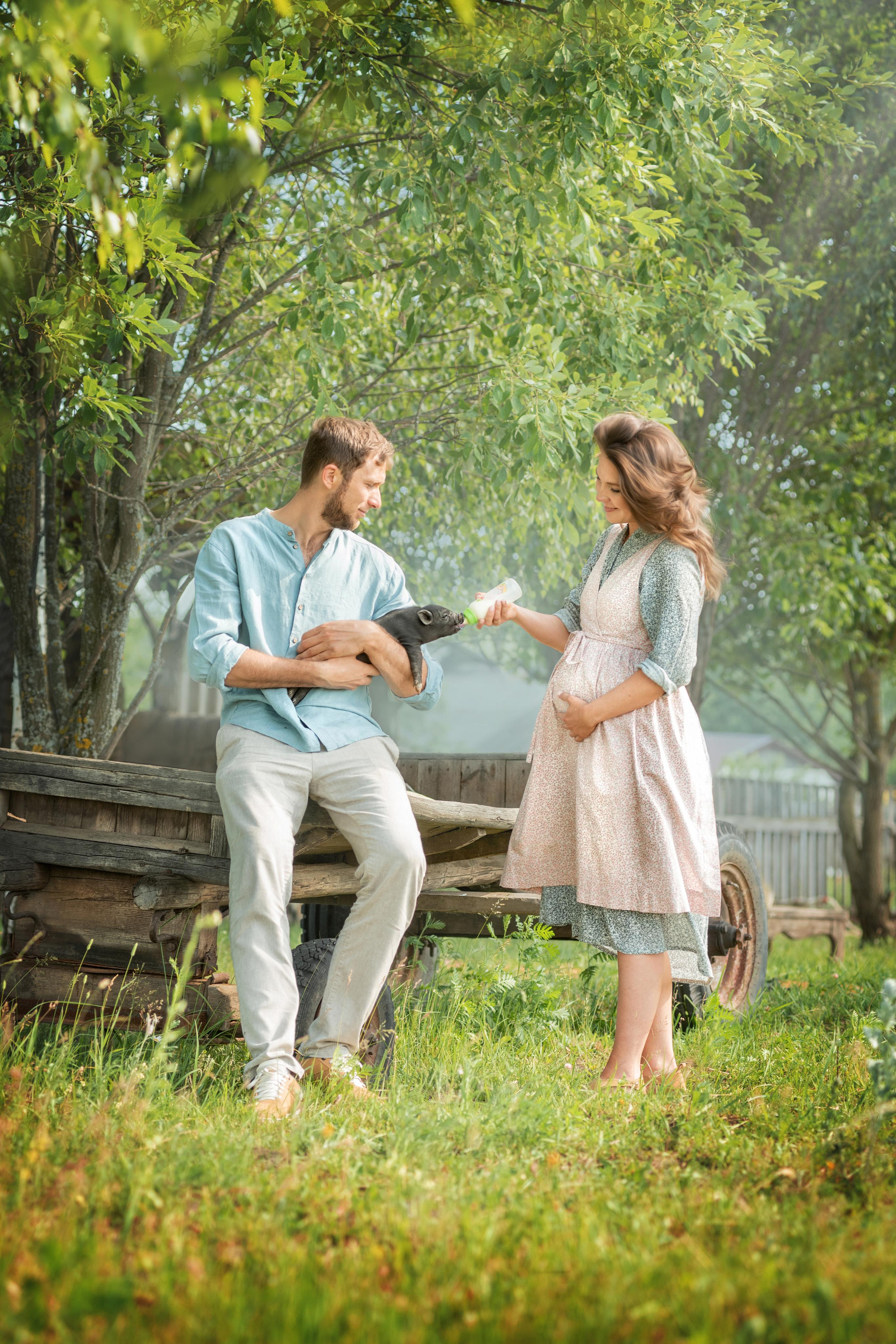 Семейная съемка. Деревня