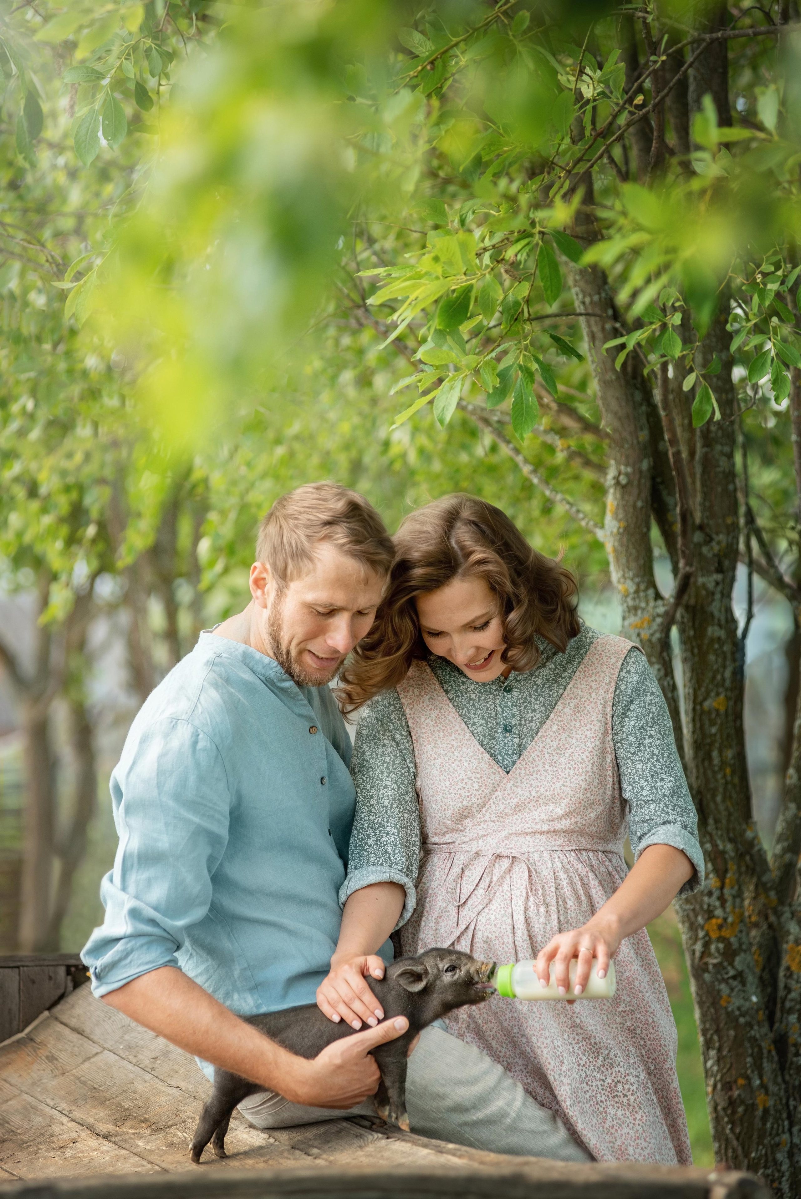 Семейная съемка. Деревня