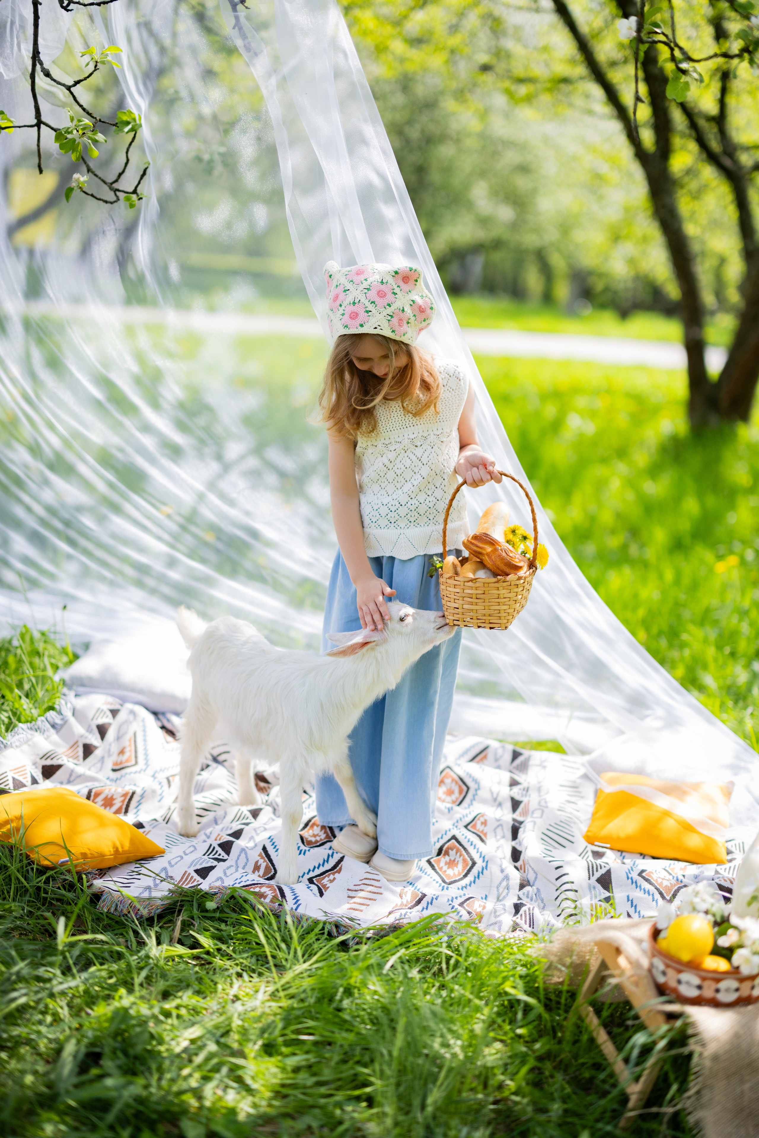 «Пикник с козленком». Свадебный и семейный фотограф в Рязани Датская Ксения