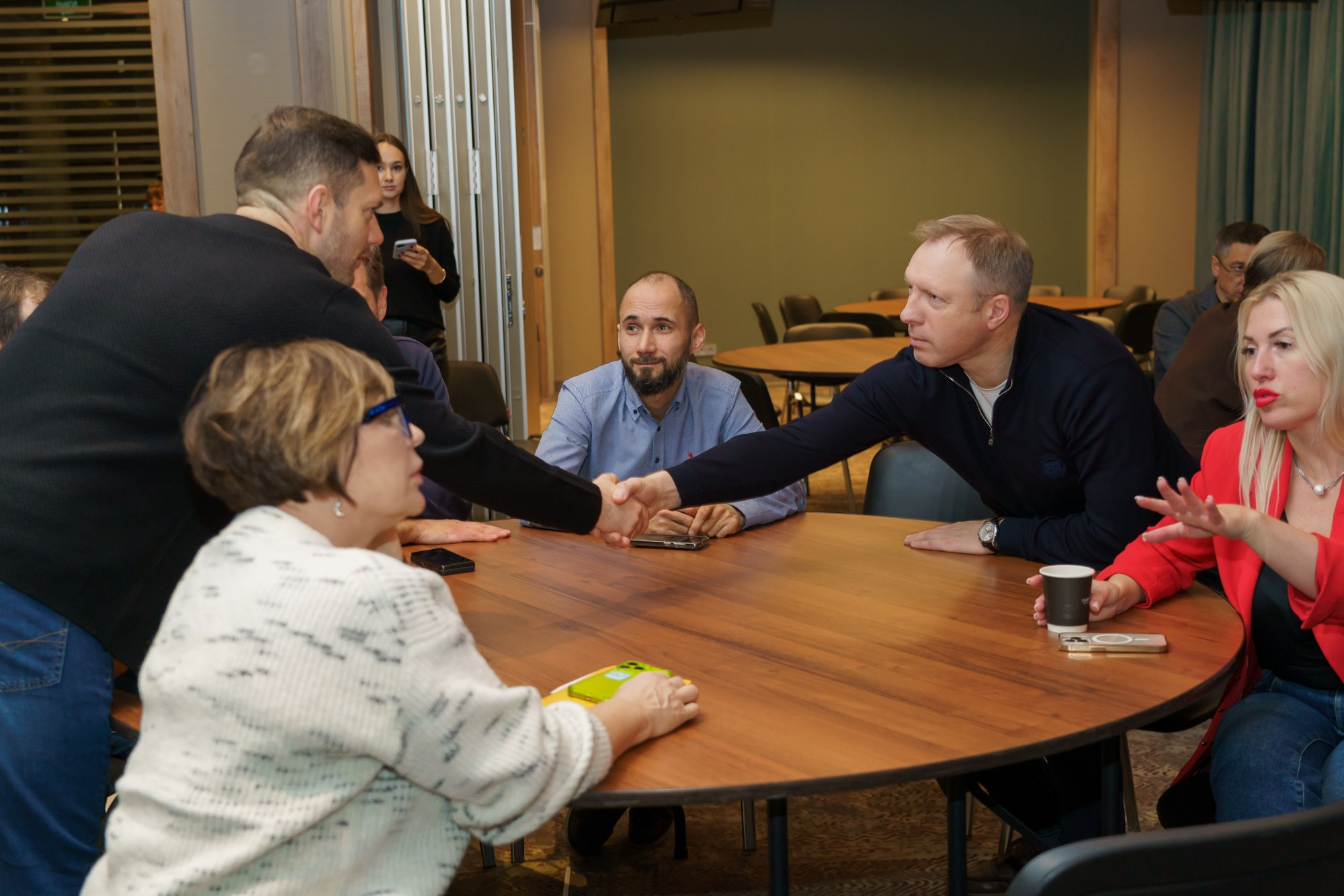 Выступление спикера. Photomantis