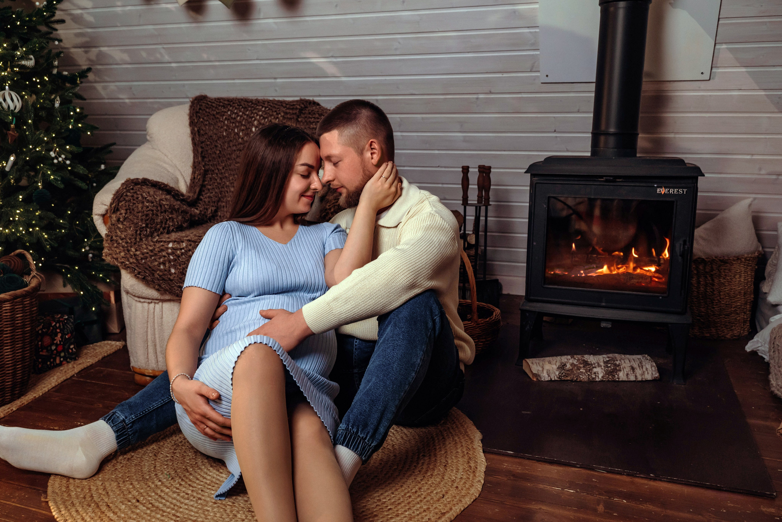 Семейная новогодняя фотосессия. Свадебный фотограф в Сергиевом Посаде недорого Ольга Гузанова