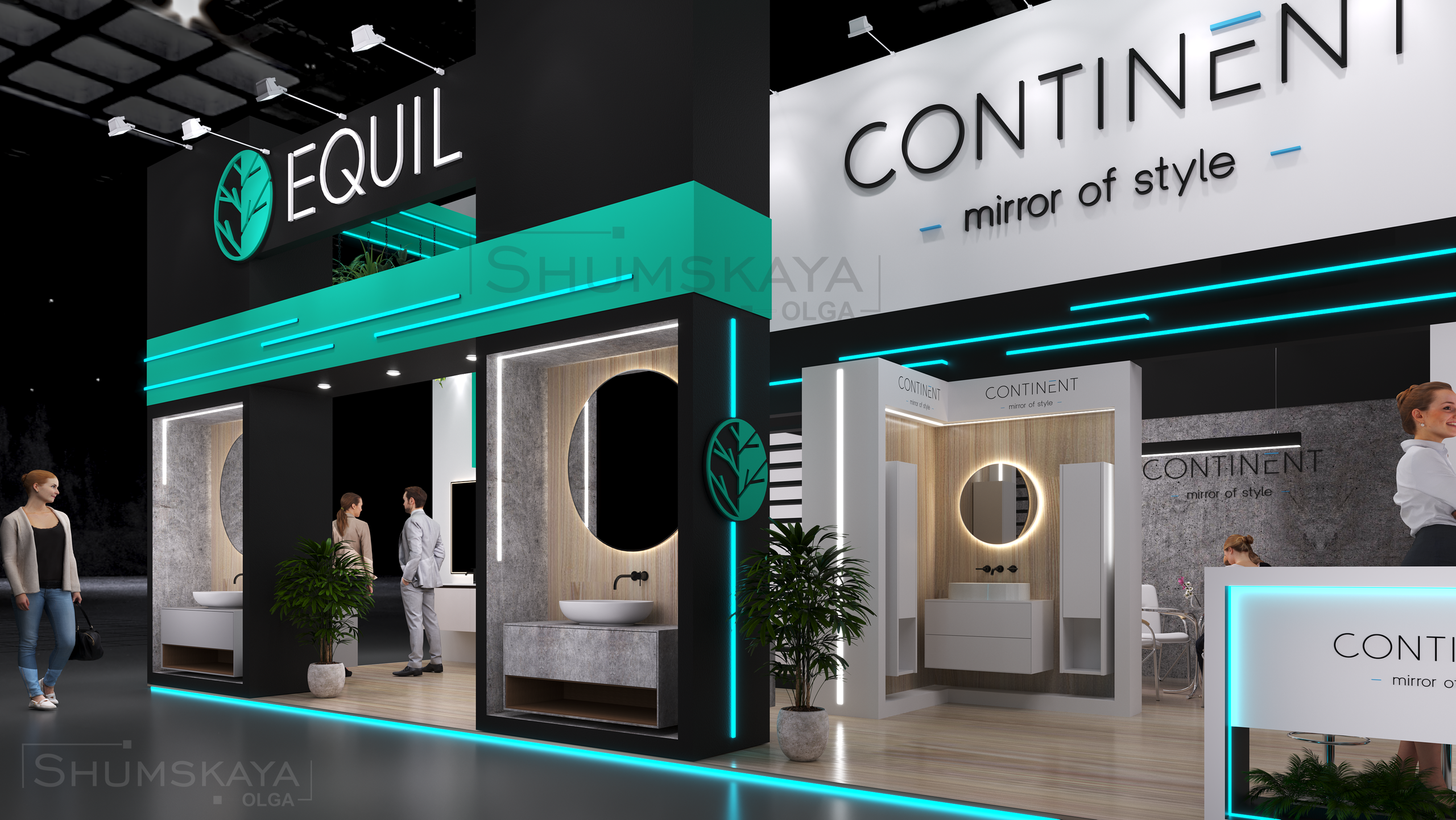 ДИЗАЙН ВЫСТАВОЧНОГО СТЕНДА CONTINENT. Выставочные стенды. Студия интерьера