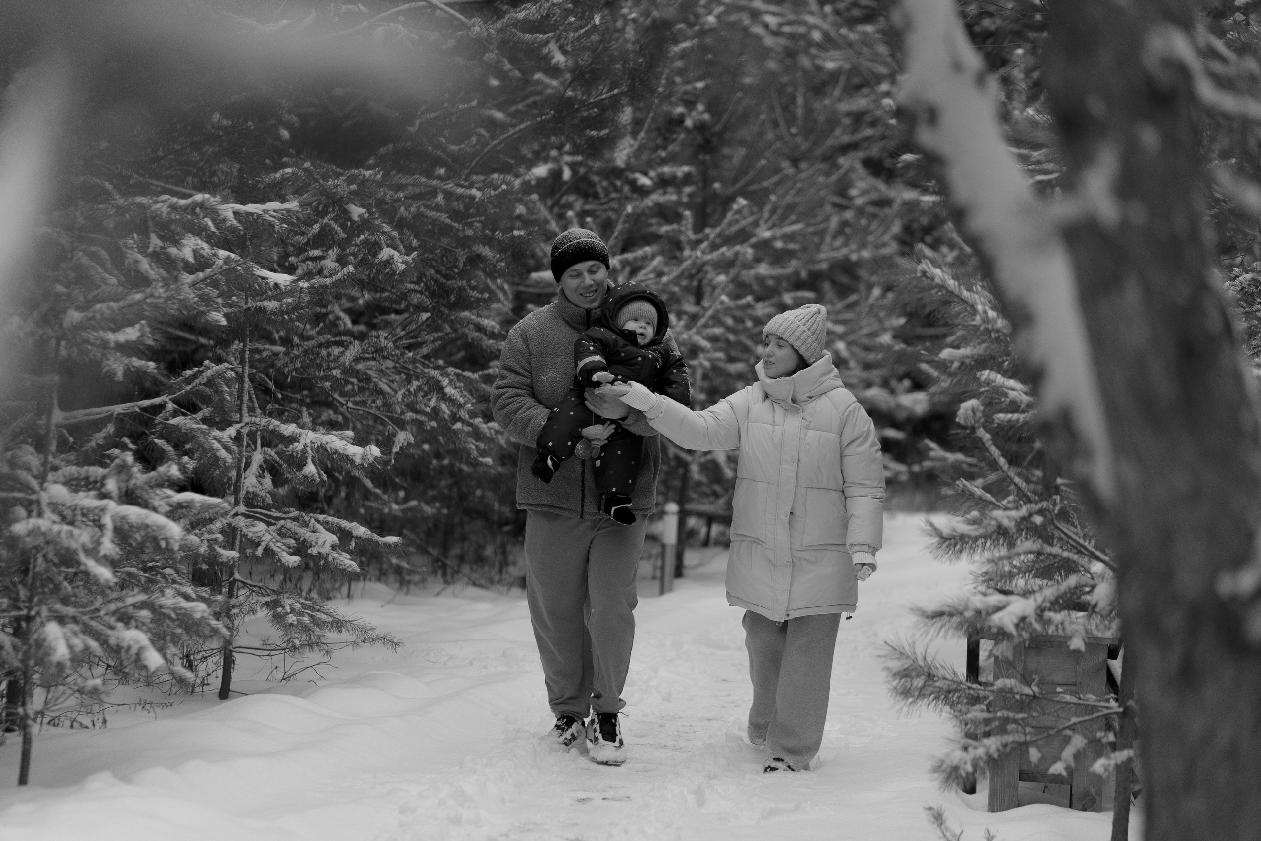 Одним зимним утром. Фотограф Дарья Белова Нижний Новгород, Балахна