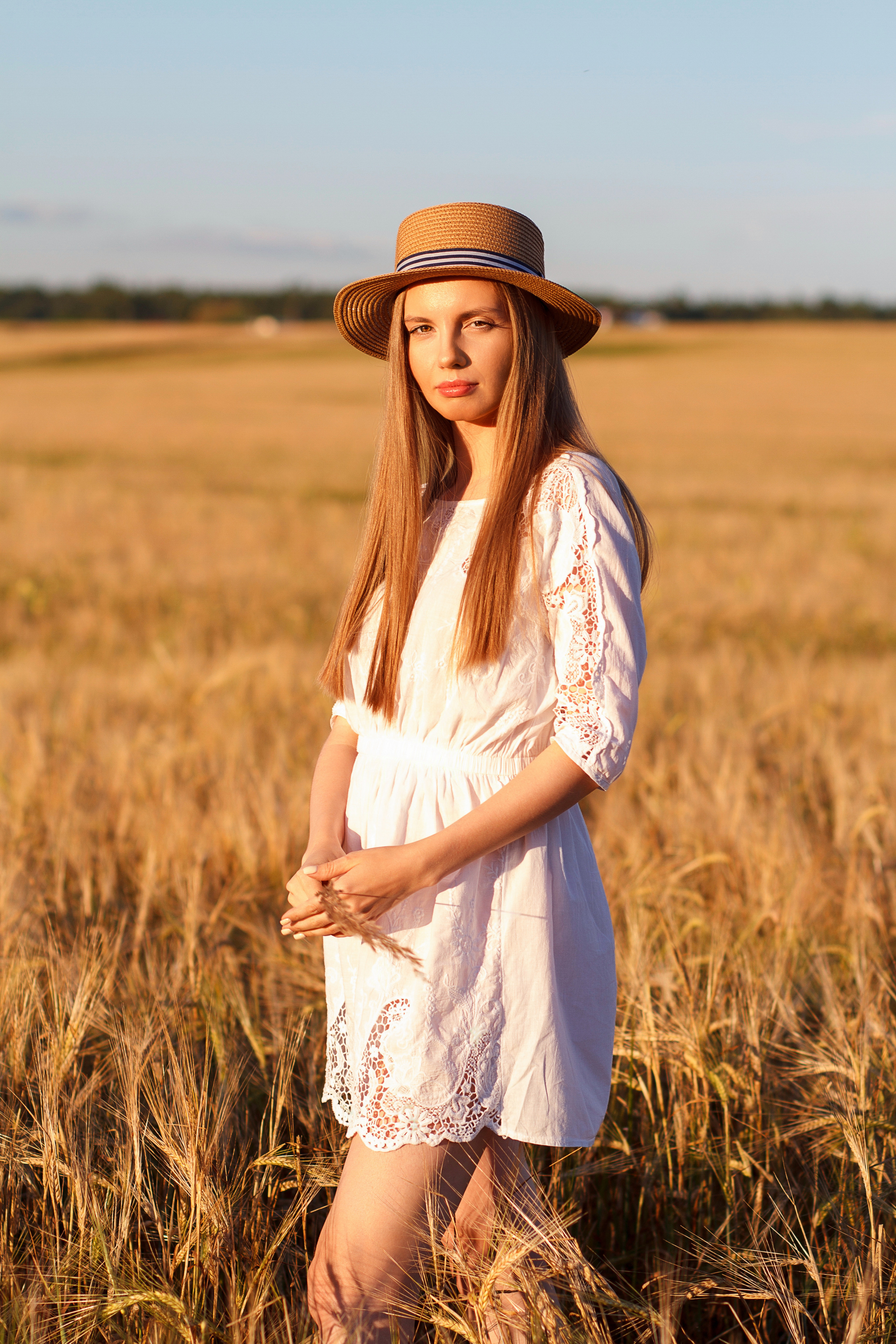 Фотосессия в поле, пшеница. Фотограф Виктория Бурова