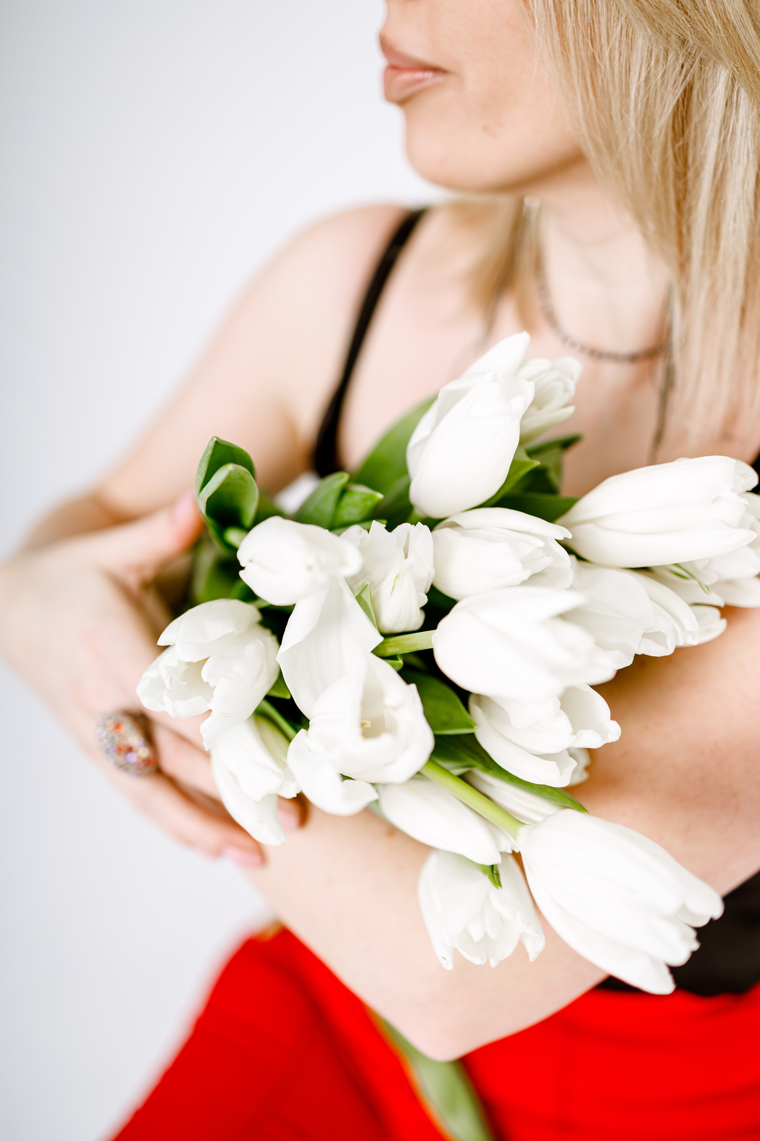 Съемка с тюльпанами. Фотограф Виктория Бурова