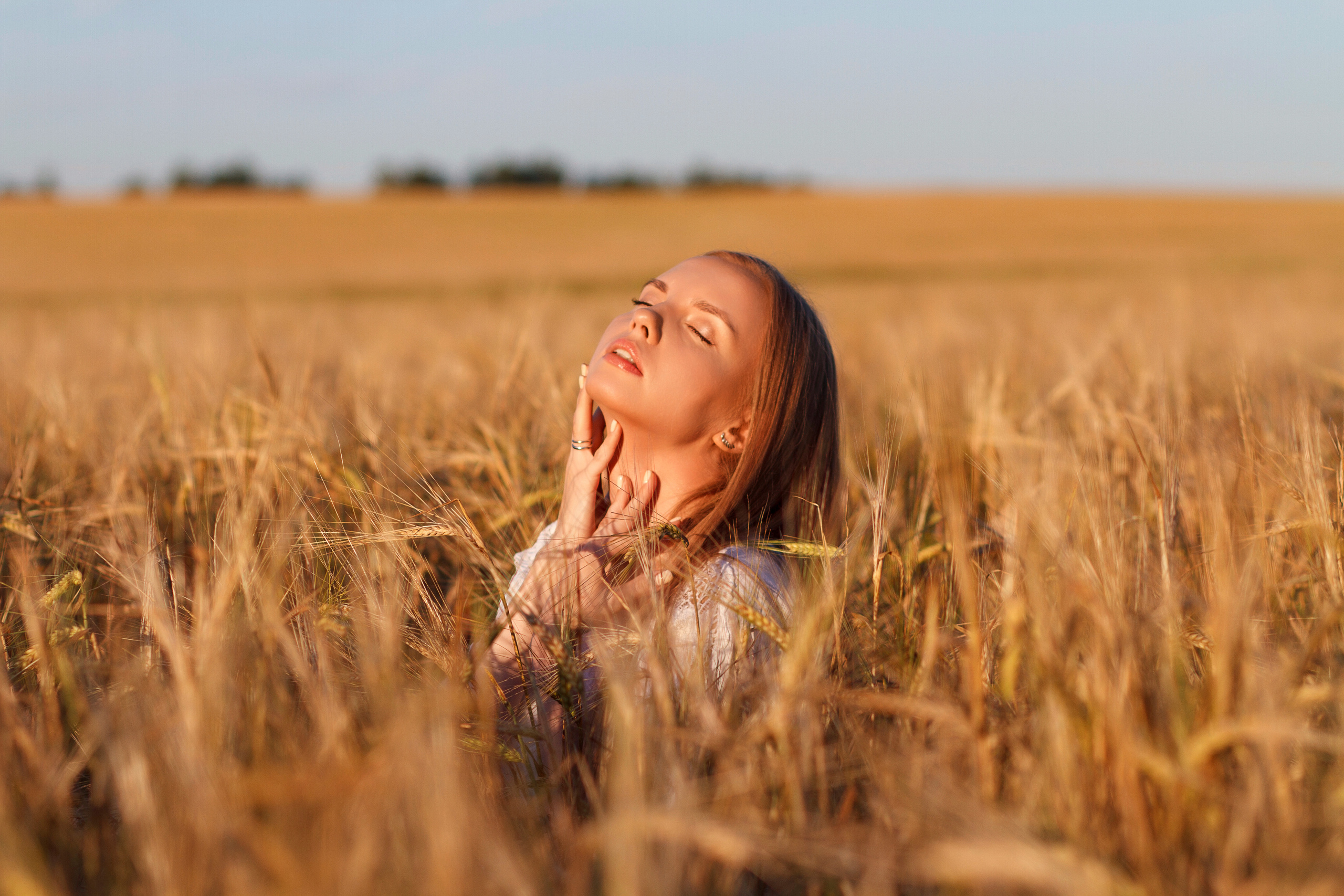 Фотосессия в поле, пшеница. Фотограф Виктория Бурова