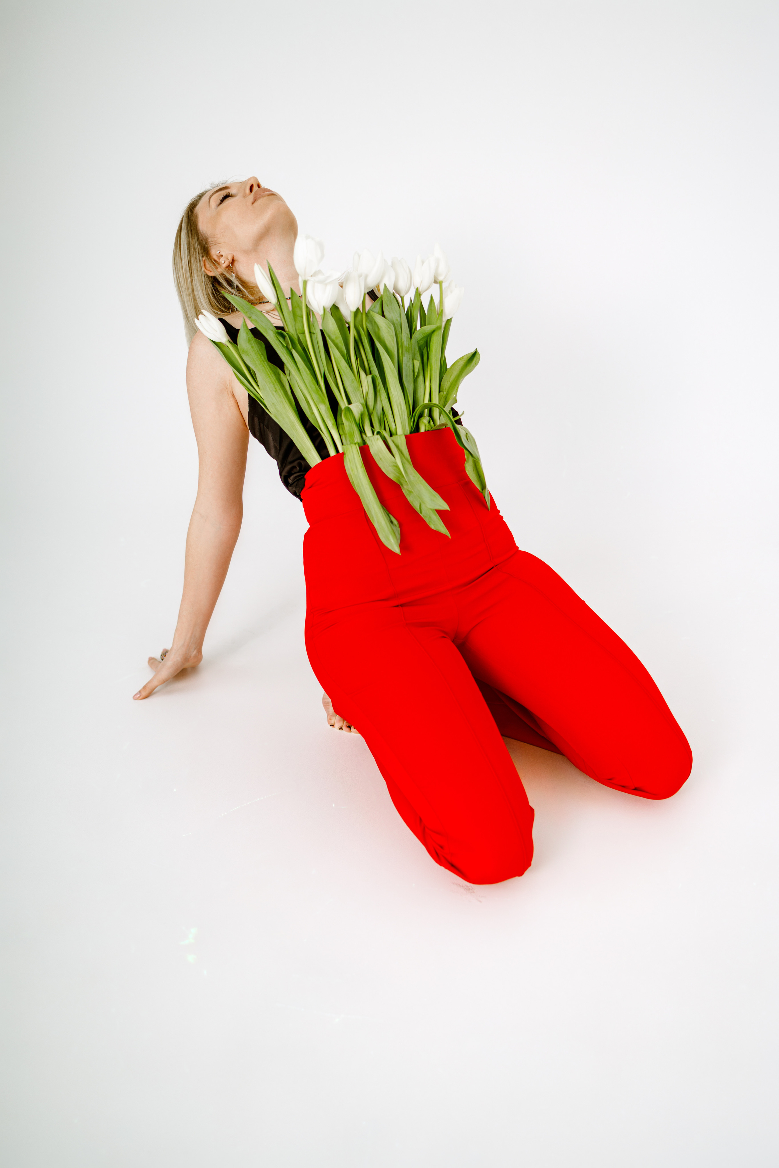 Съемка с тюльпанами. Фотограф Виктория Бурова