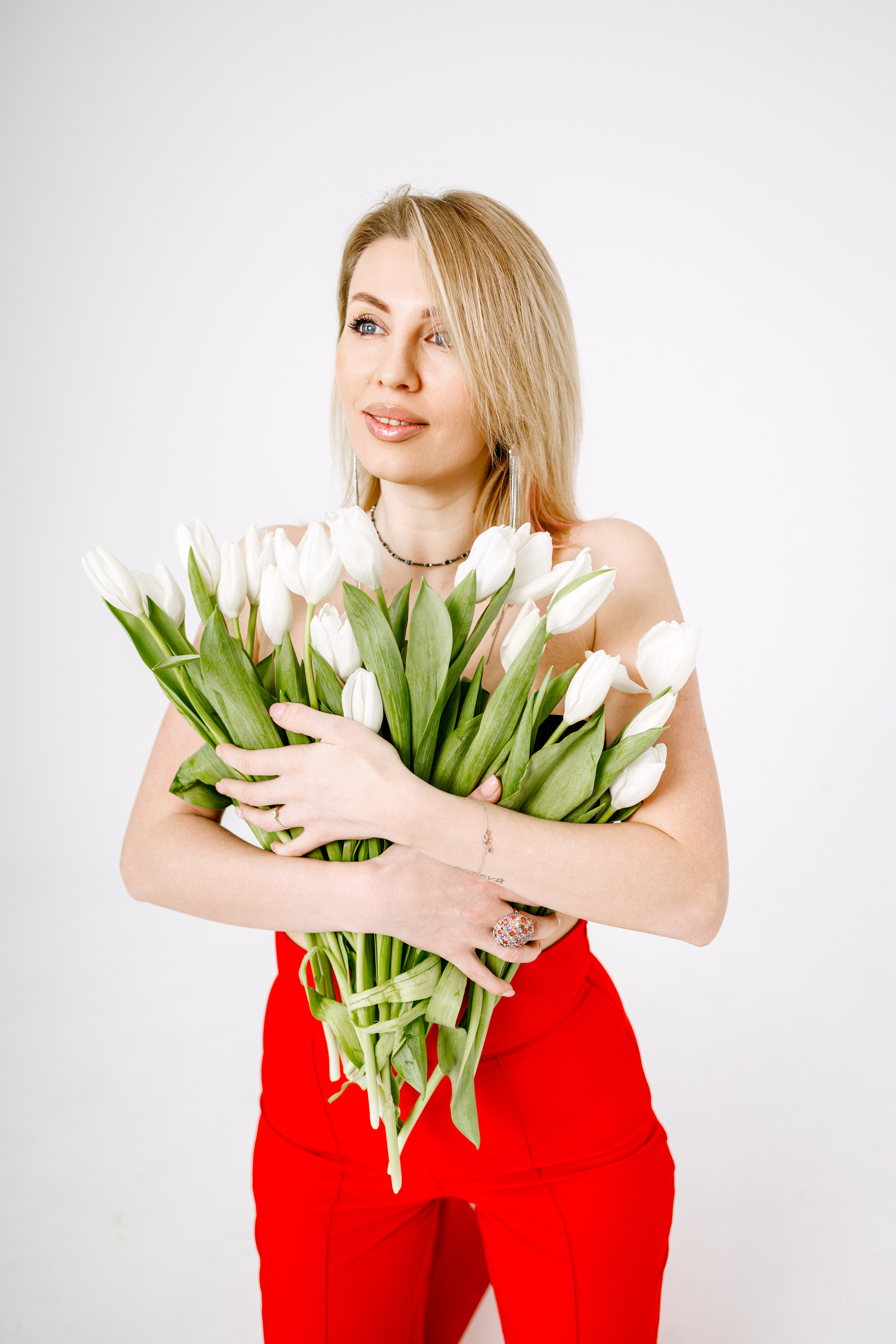 Съемка с тюльпанами. Фотограф Виктория Бурова