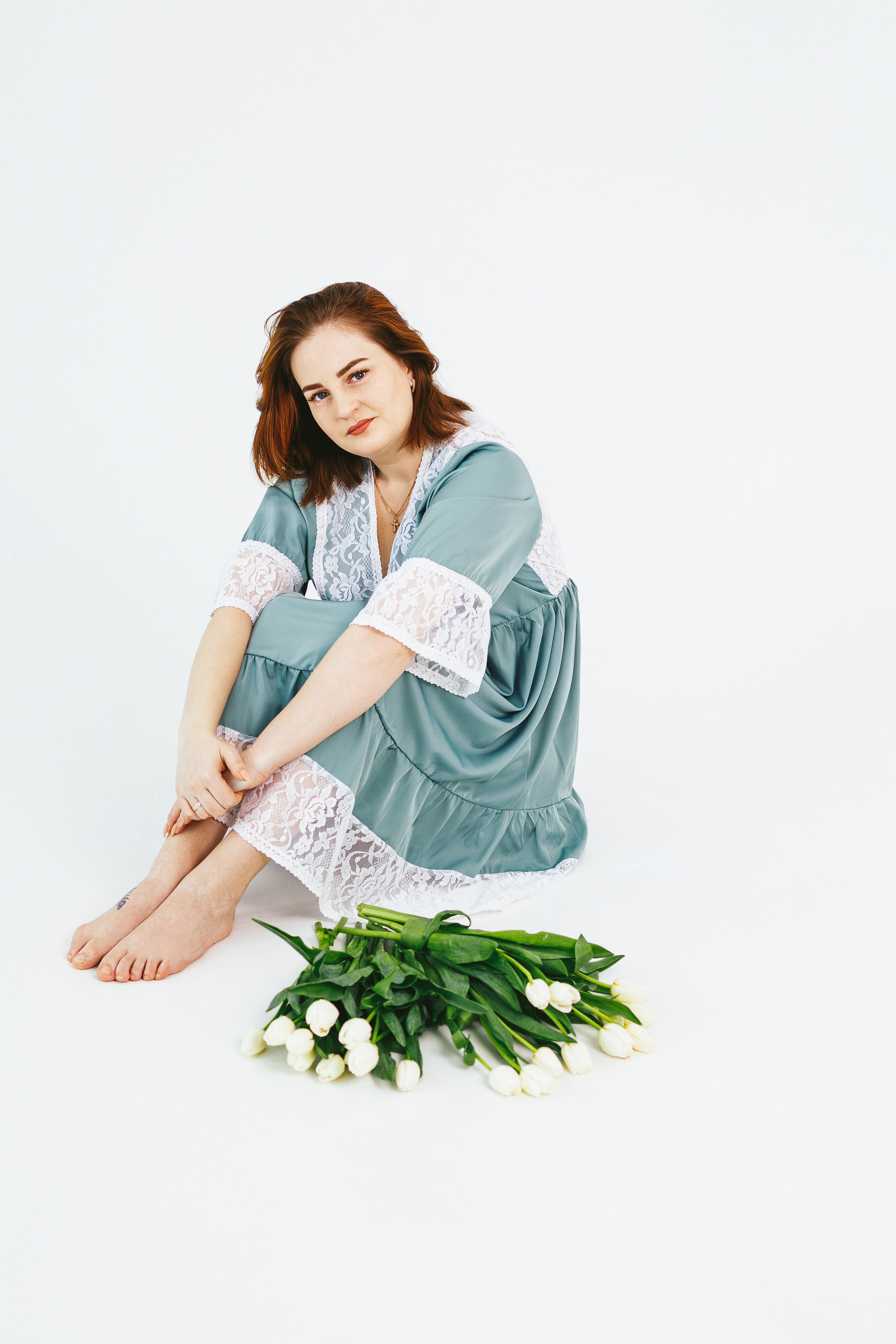 Фотосессия с цветами. Фотограф Виктория Бурова