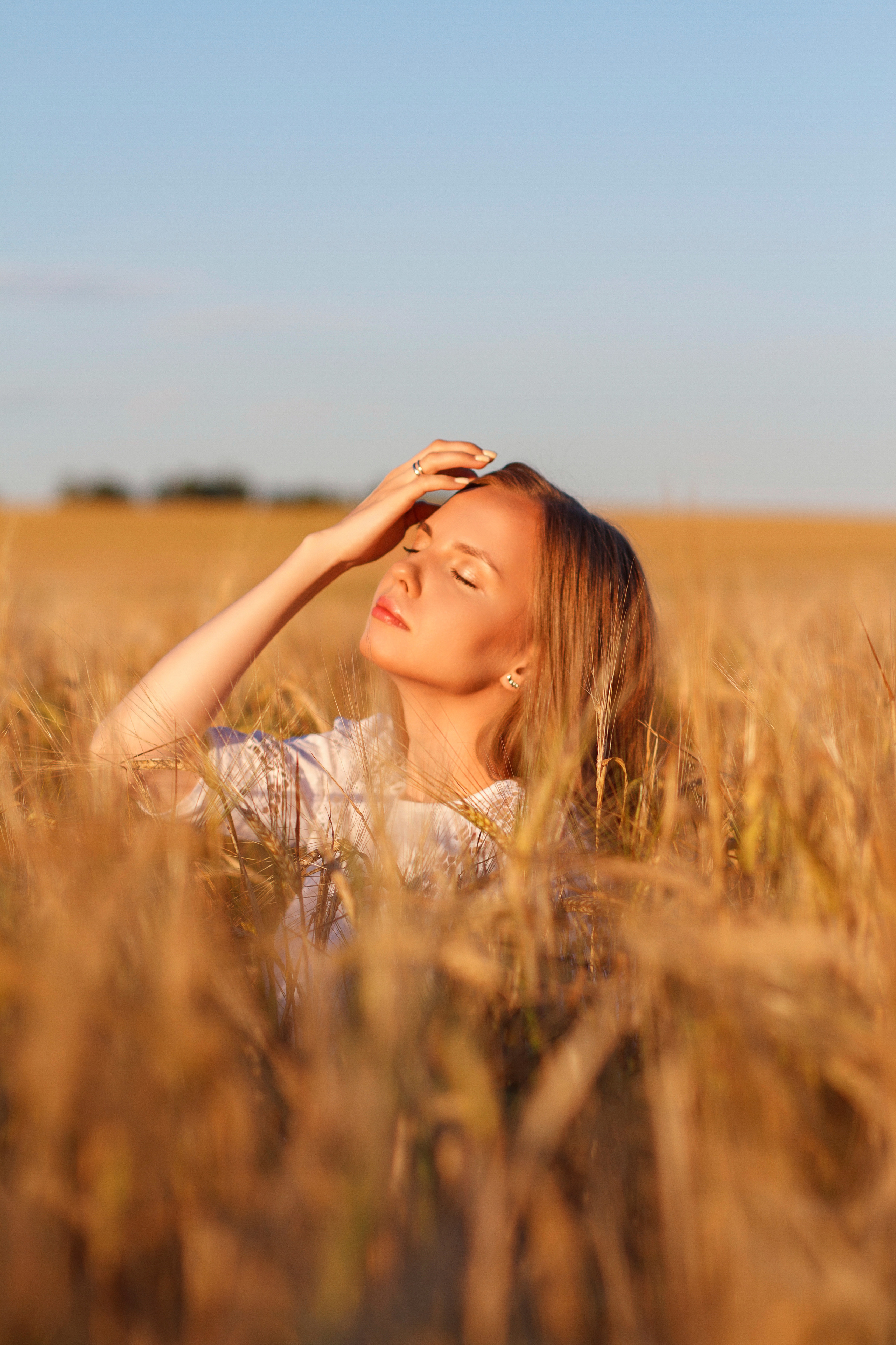 Фотосессия в поле, пшеница. Фотограф Виктория Бурова