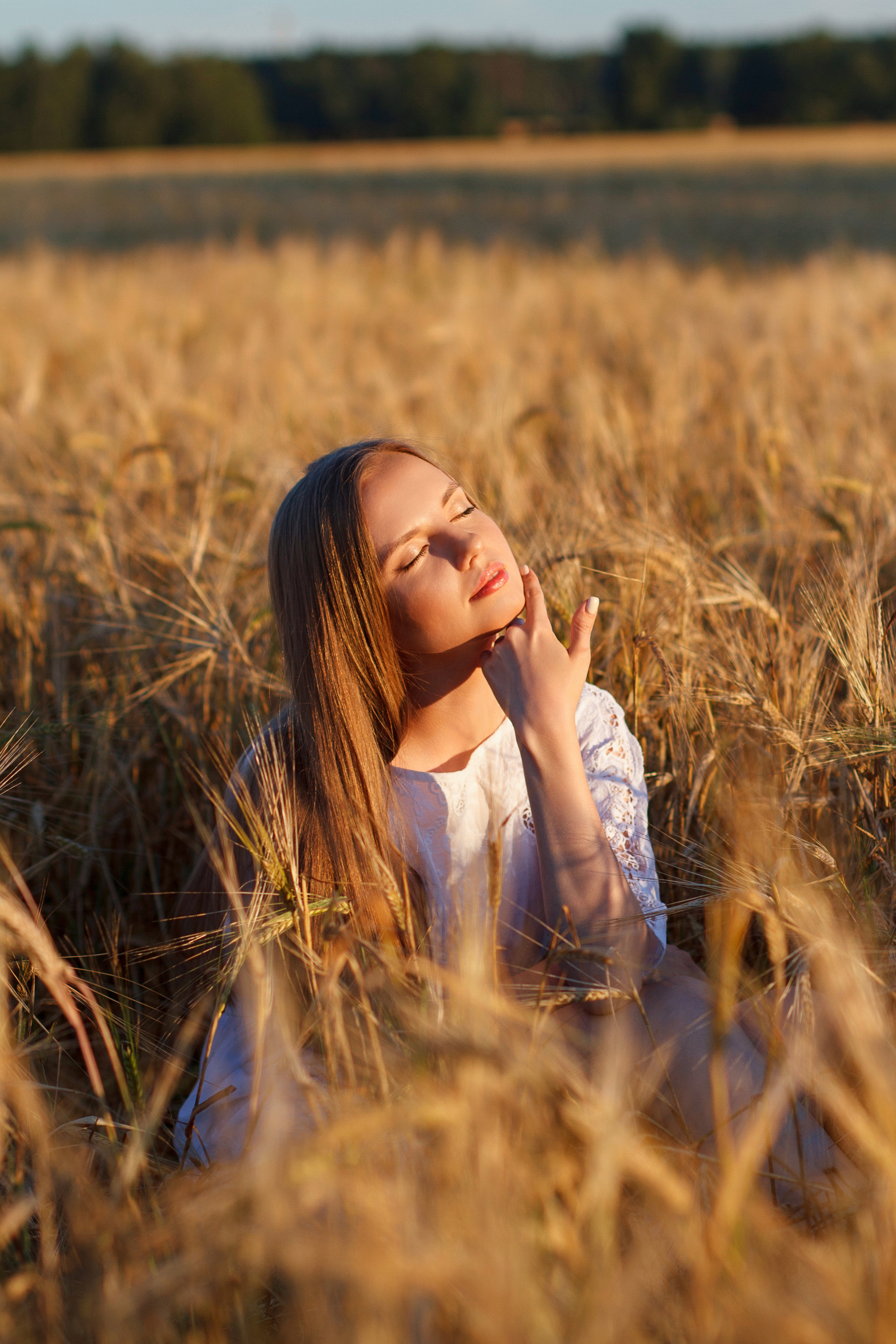 Фотосессия в поле, пшеница. Фотограф Виктория Бурова