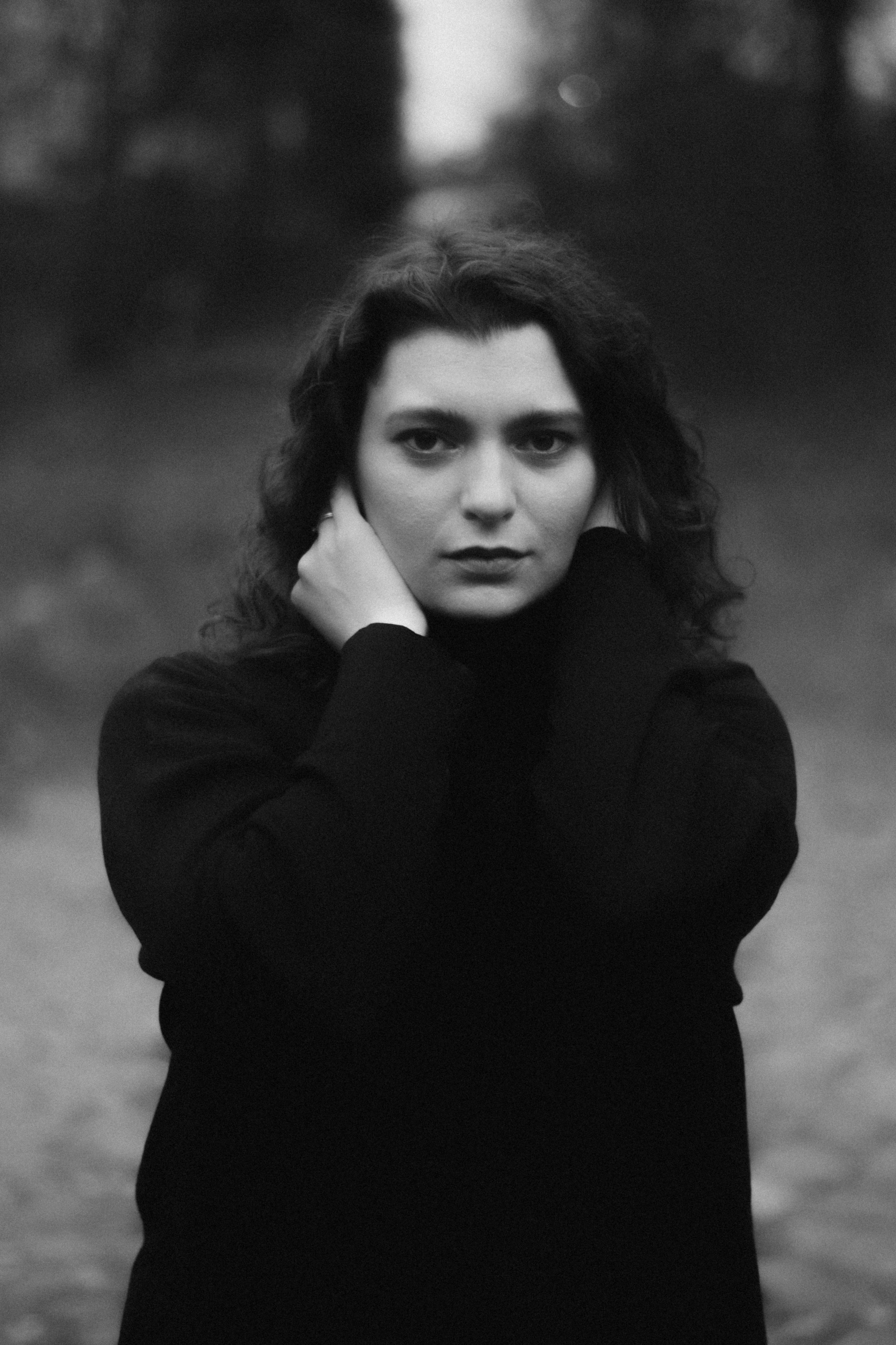 Фотосессия в готическом стиле возле Усадьбы Середниково