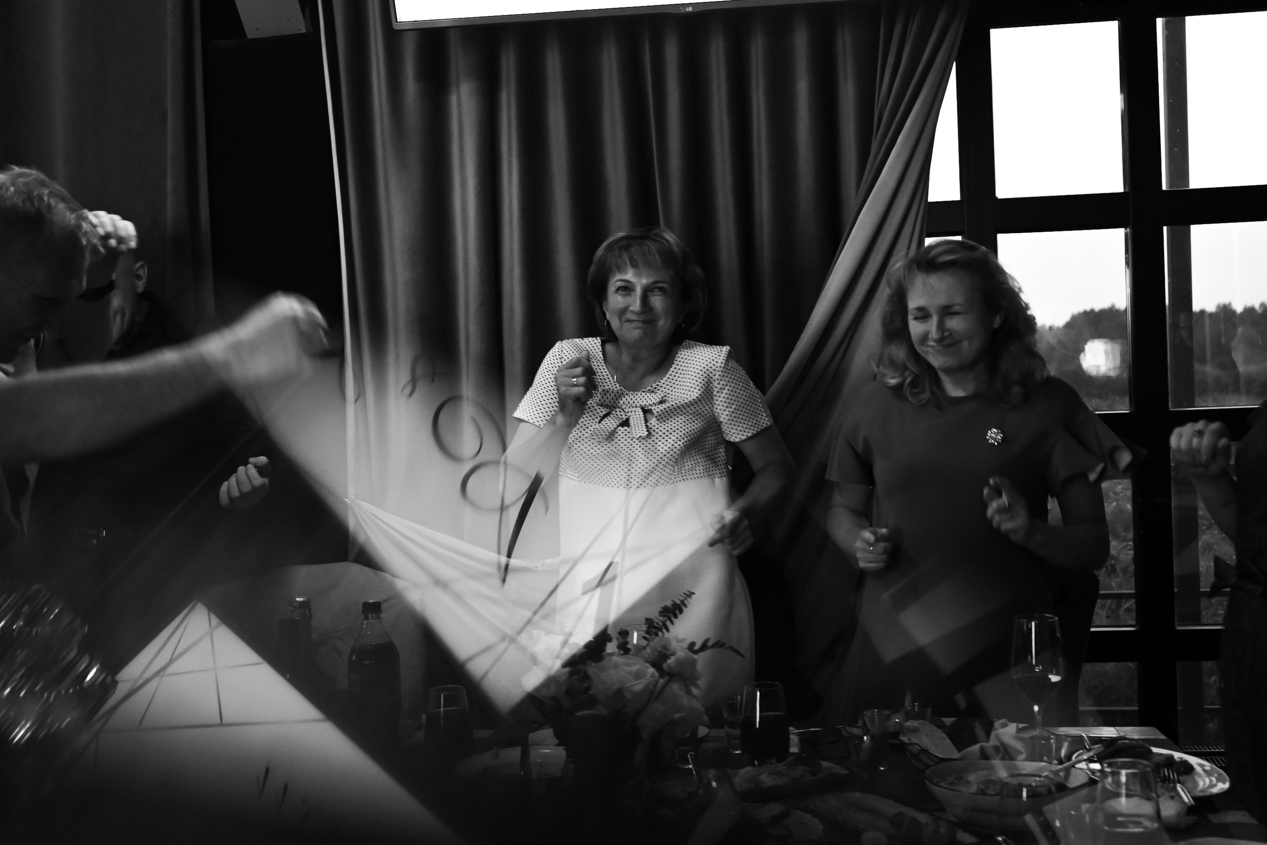 Black and white film. <3