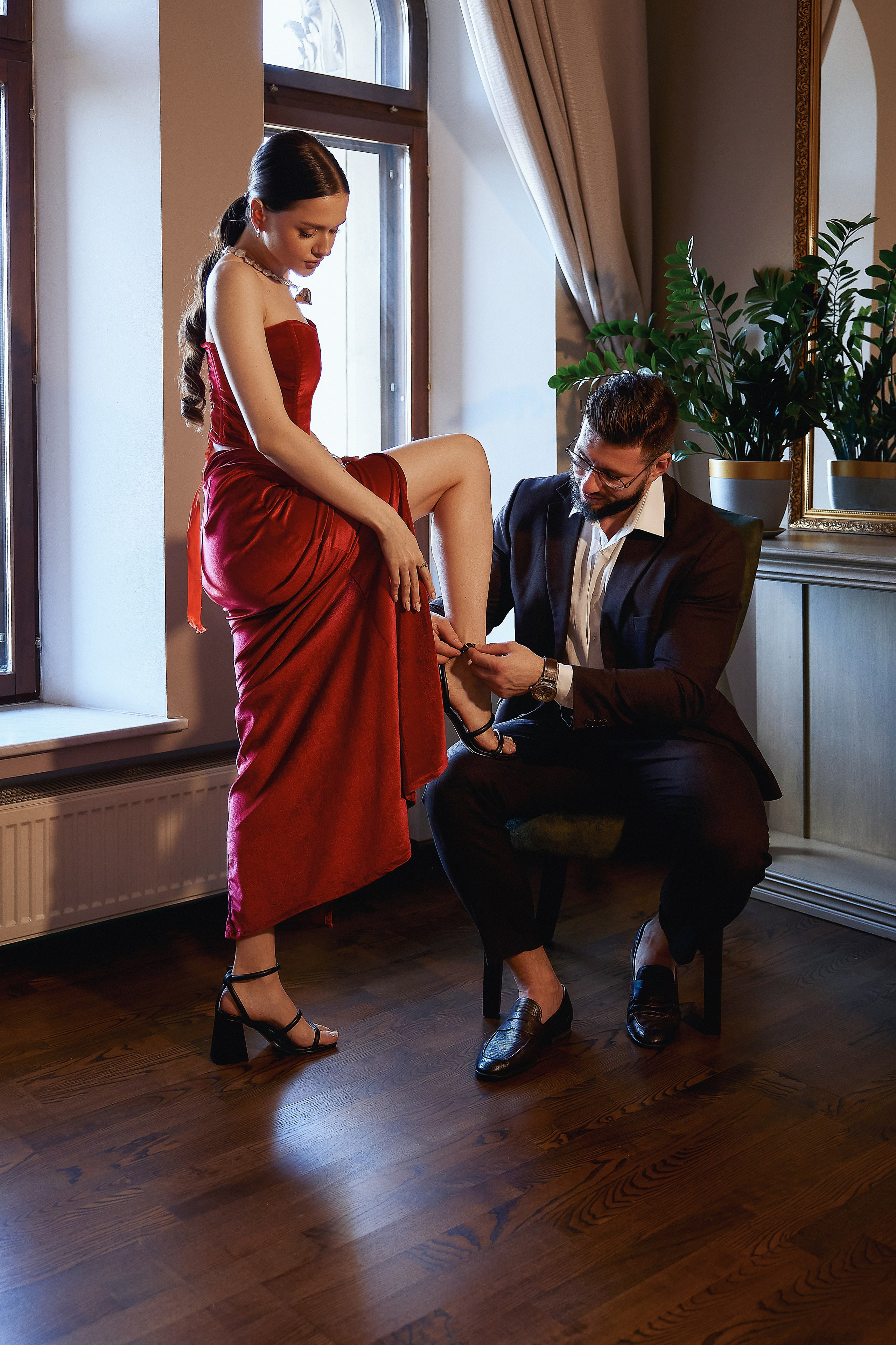 Елизавета и Дмитрий Предложение. Фотограф Леонова Надежда