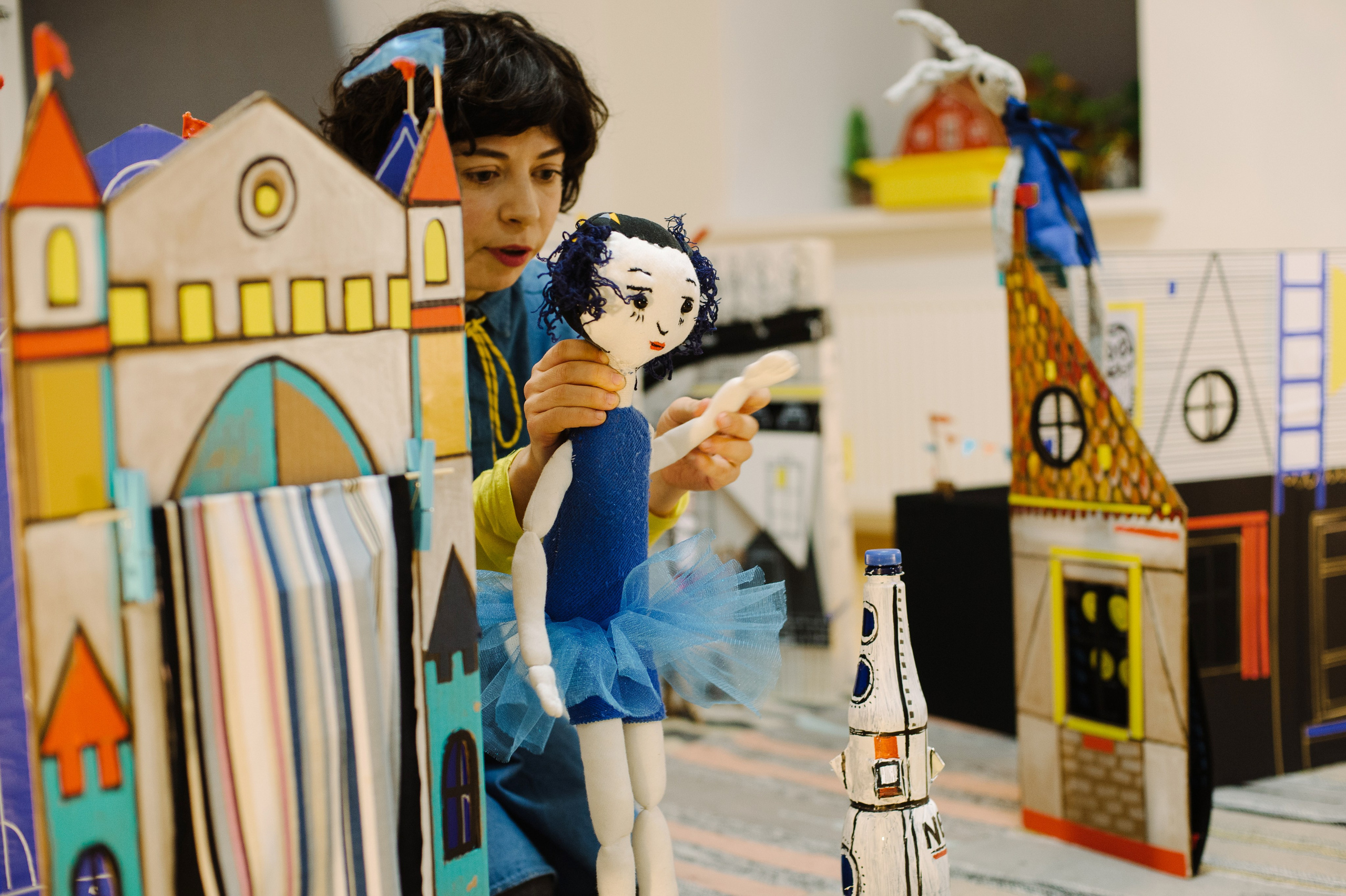 Эмили и Кролик Стенли. Фотограф Алиса Калинина