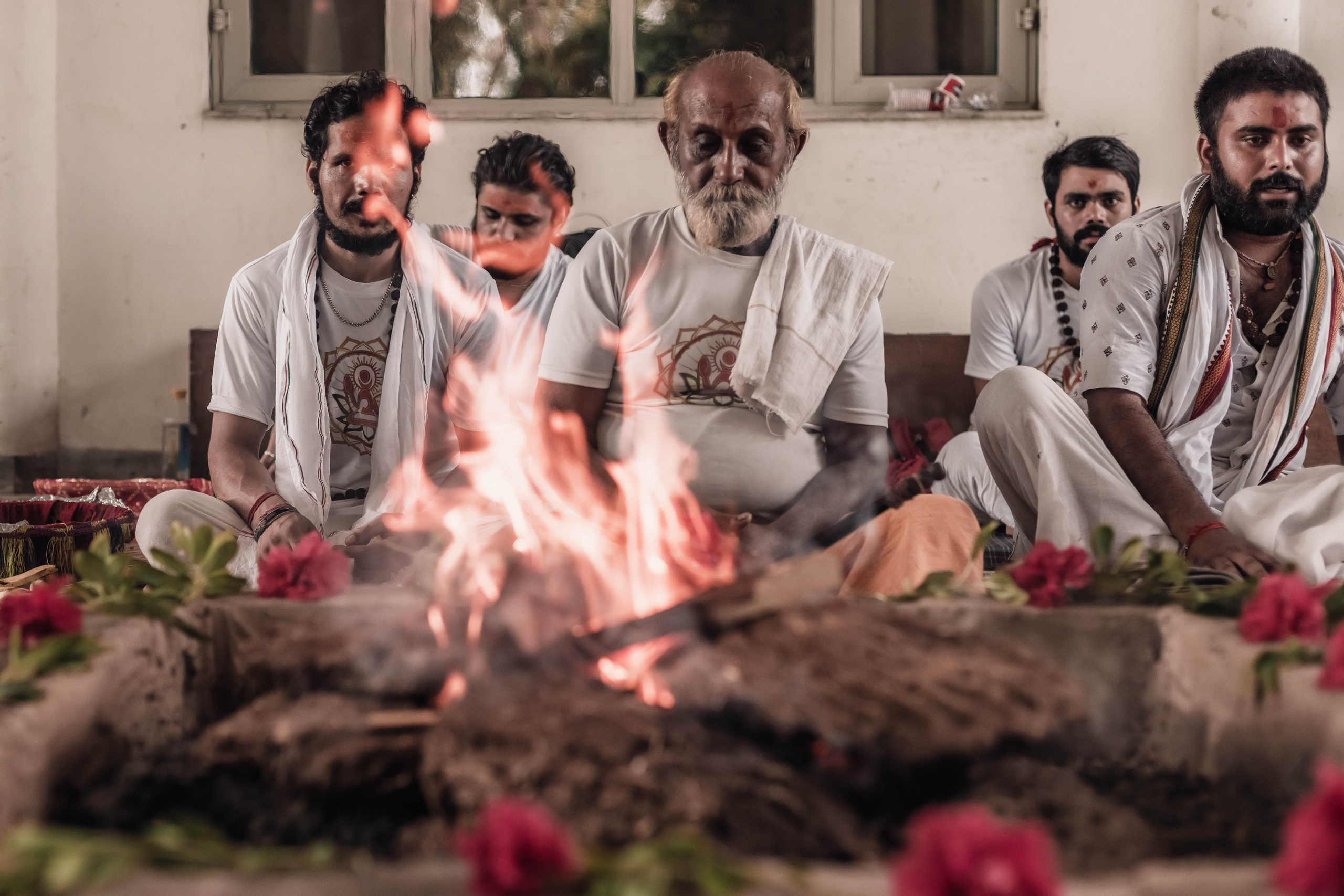 Pitri Paksha yagyas & poojas Devraha Baba ji ashram. Mariam Bagdasaryan