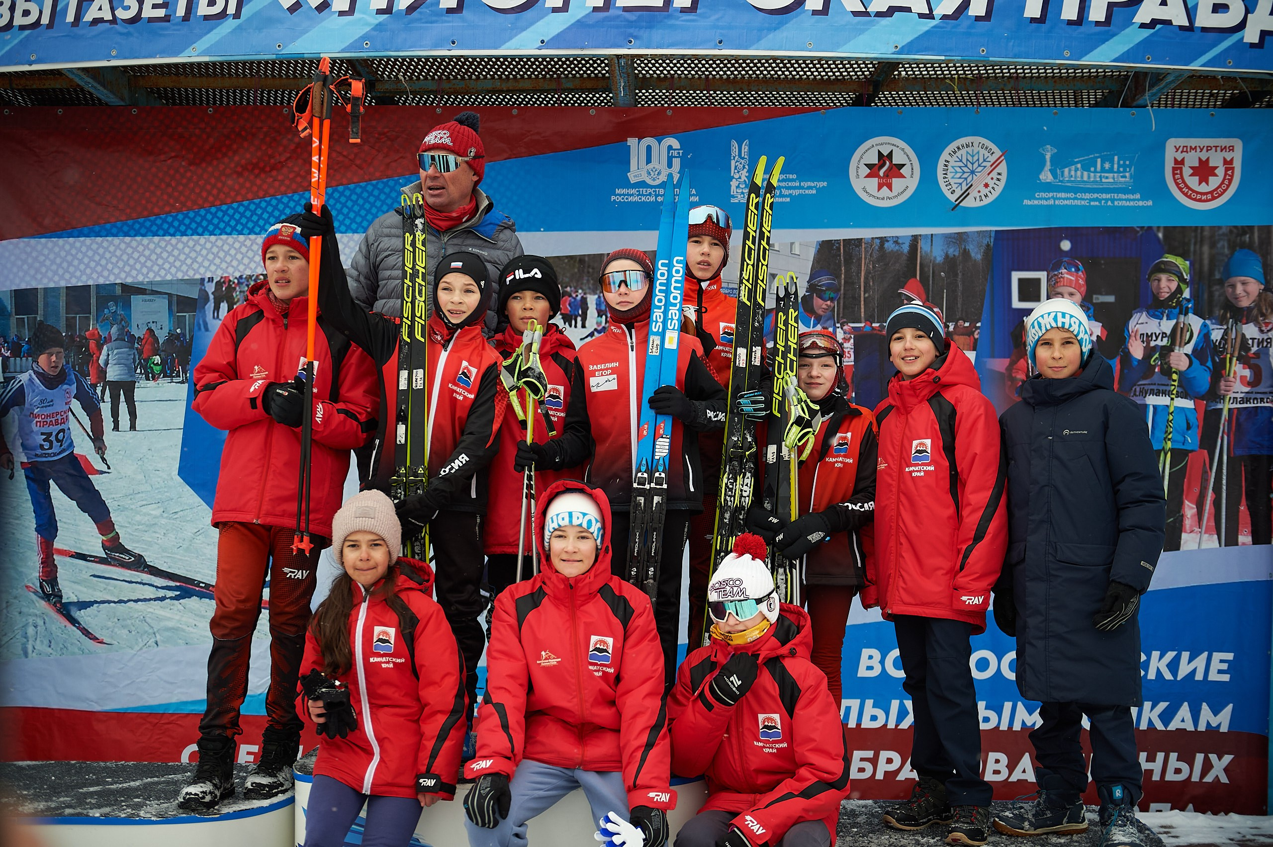 Всероссийские соревнования по лыжным гонкам «Пионерская правда». Ижевс. Спортивный репортажный фотограф в Ижевске Сергей Мерзляков