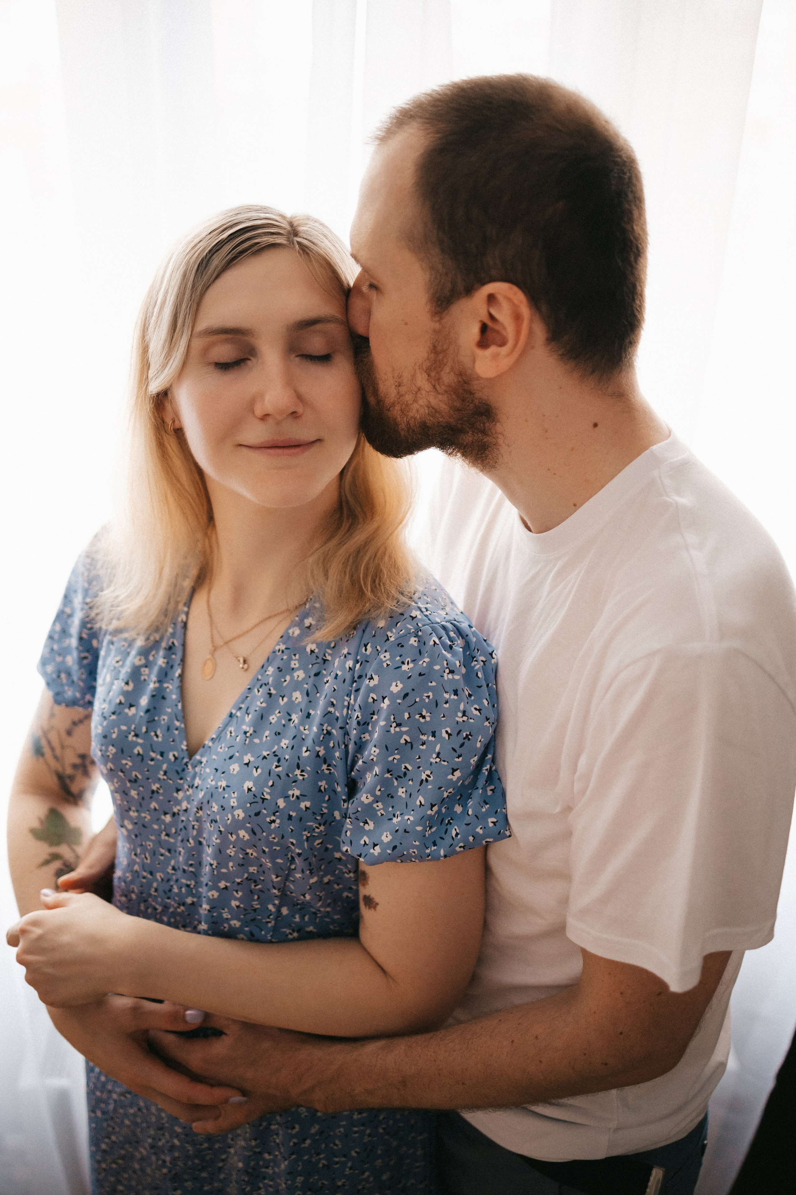 Маша с Лёшей и дочка Саша. Фотограф Нижний Новгород