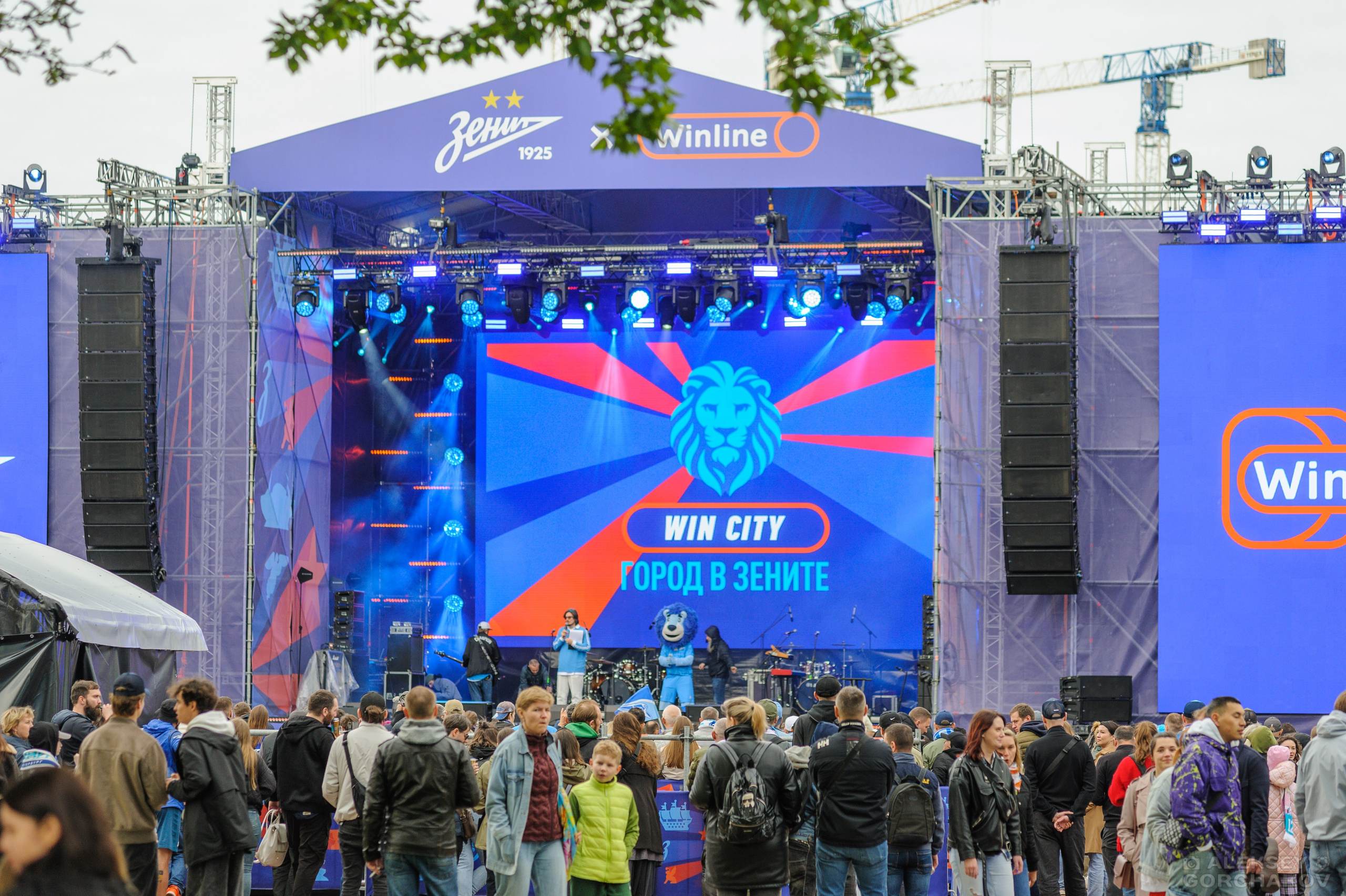 100-летие ФК «Зенит». Алексей Горчаков. Фотограф на ваш праздник