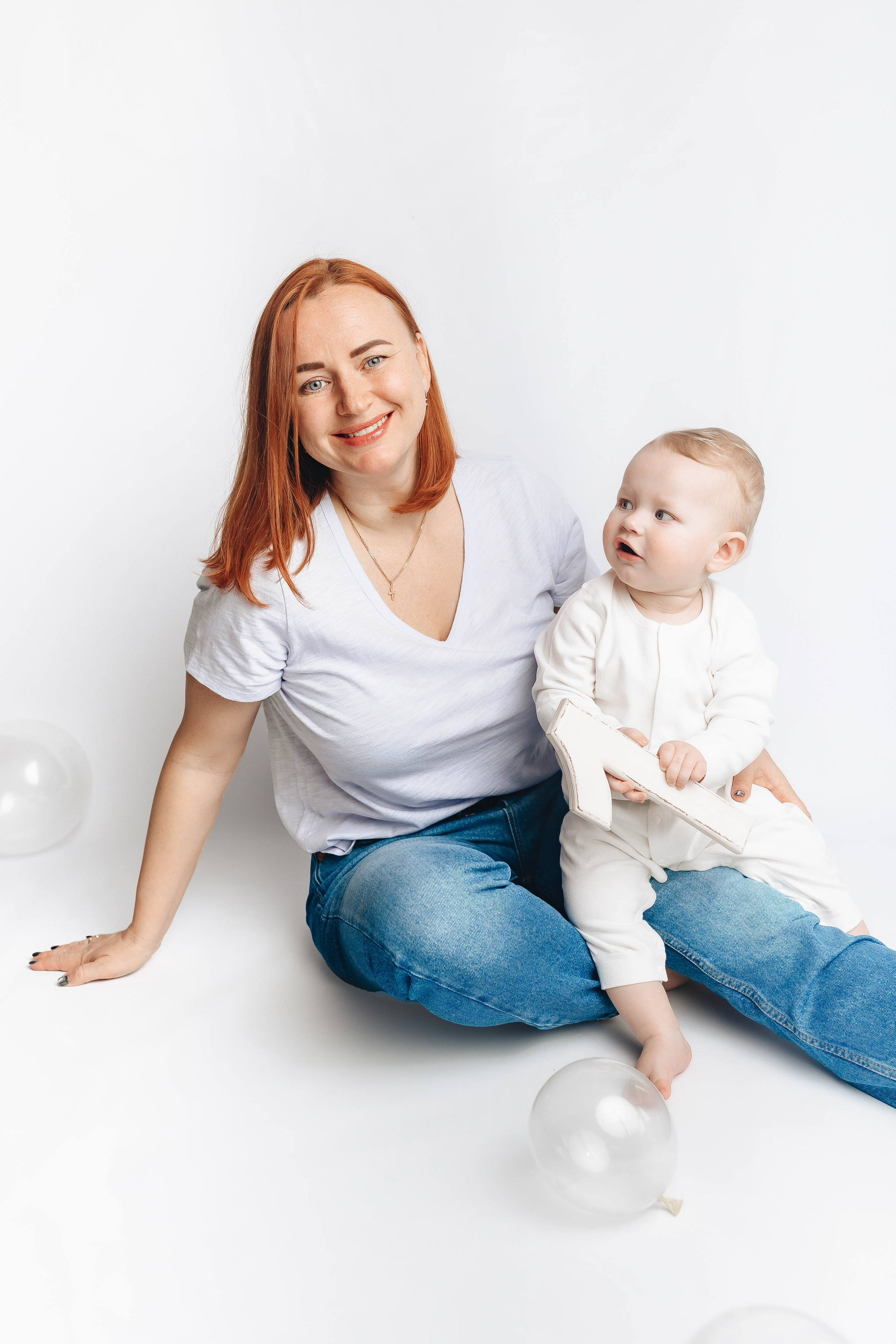 Семейные фото на годиках. Фотограф новорожденных Серпухов, Протвино, Москва I Марина Бурмистрова