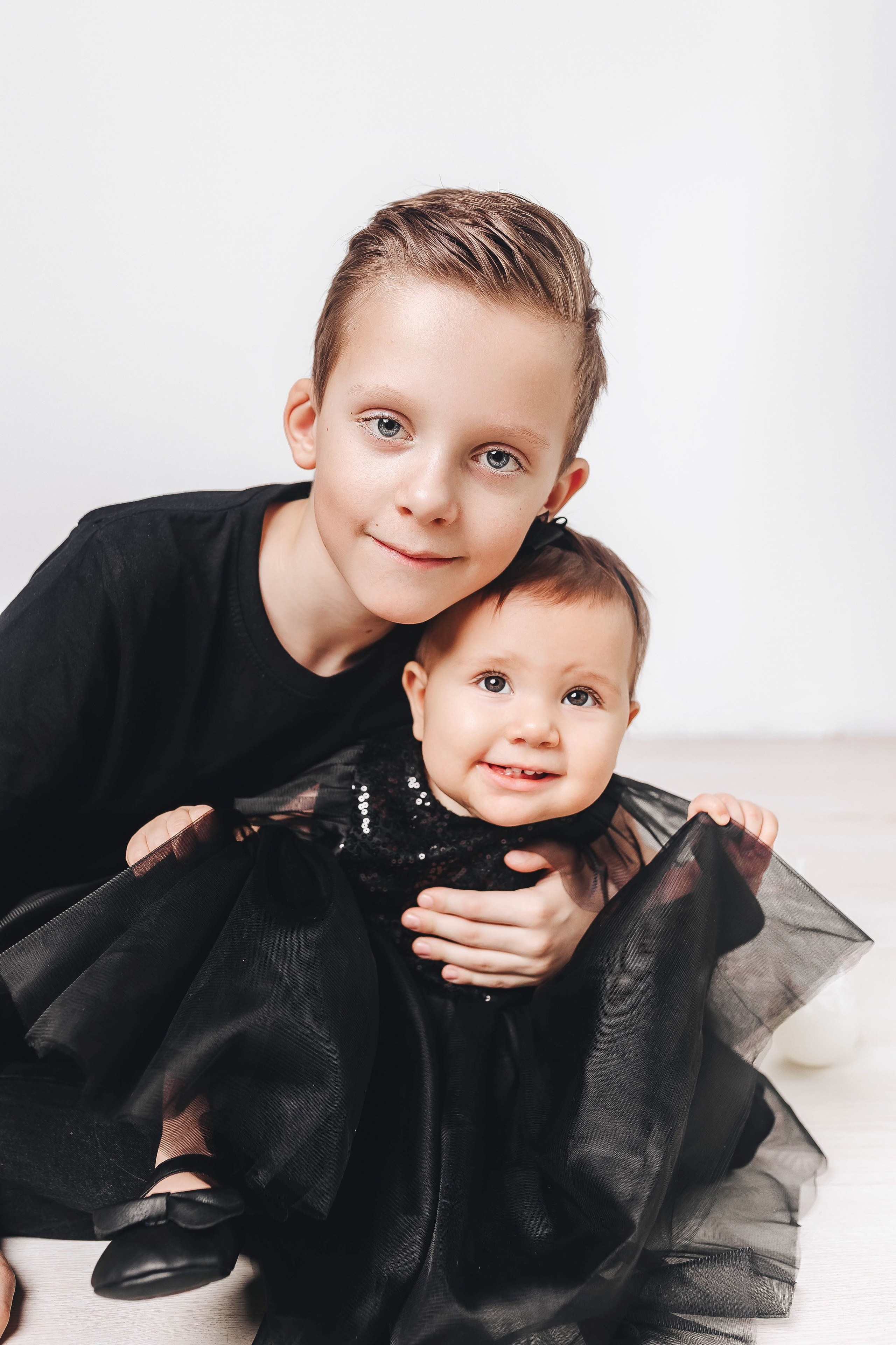 Семейные фото на годиках. Фотограф новорожденных Серпухов, Протвино, Москва I Марина Бурмистрова