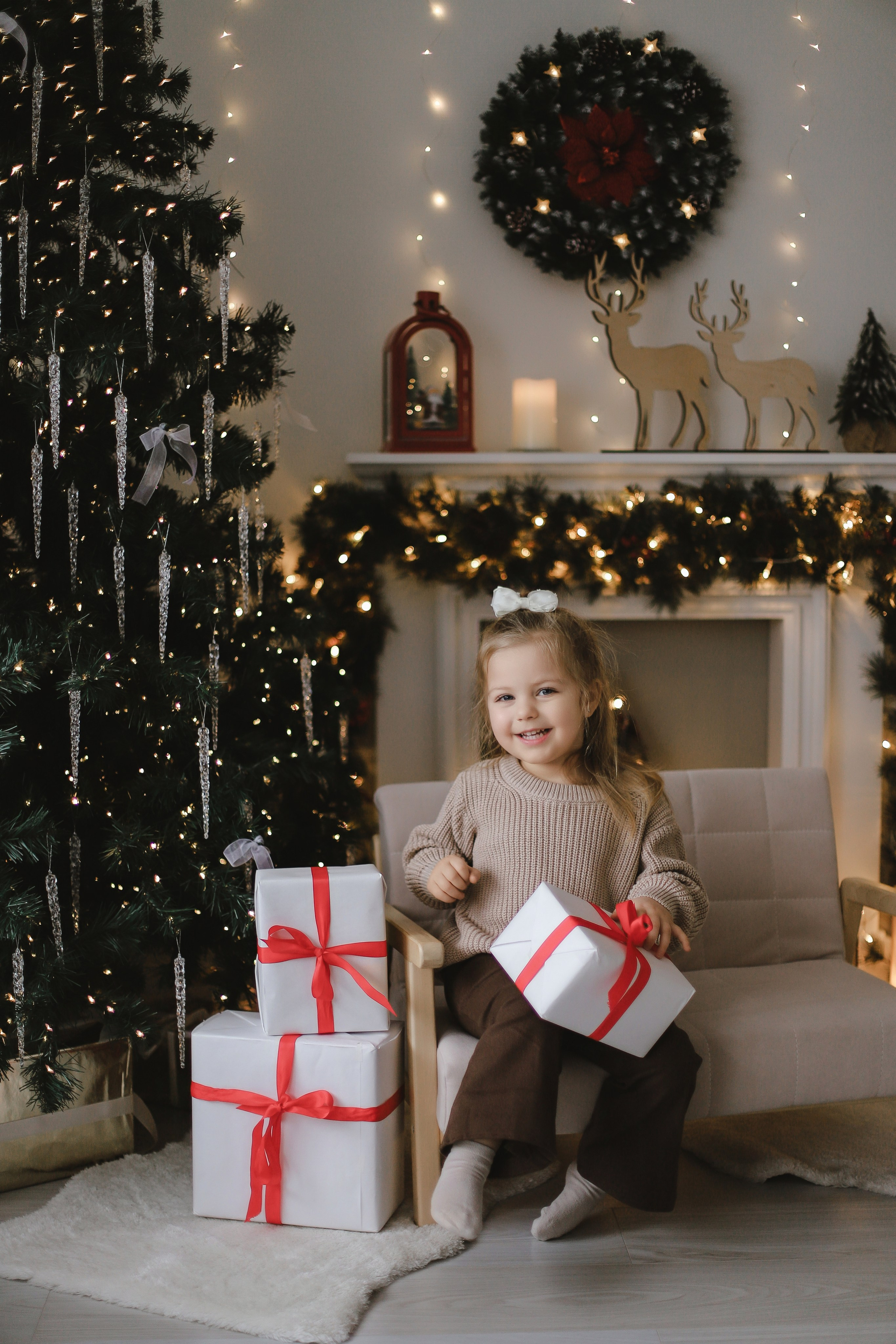 Годик и Новогодняя. Свадебный, семейный и детский фотограф в Люберцах Зайцева Анастасия