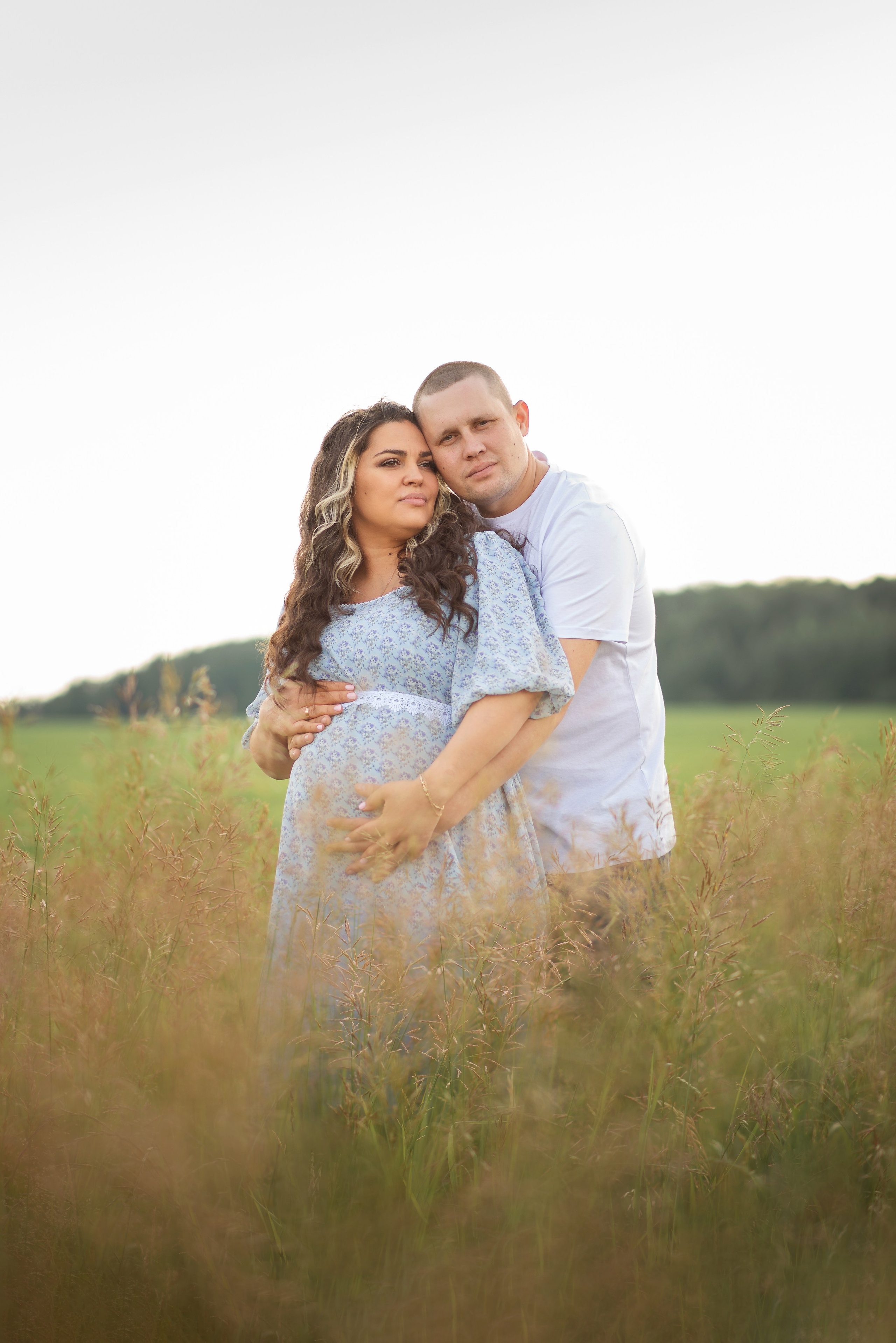 Съемка в поле. Фотограф новорожденных Екатеринбург, Первоуральск