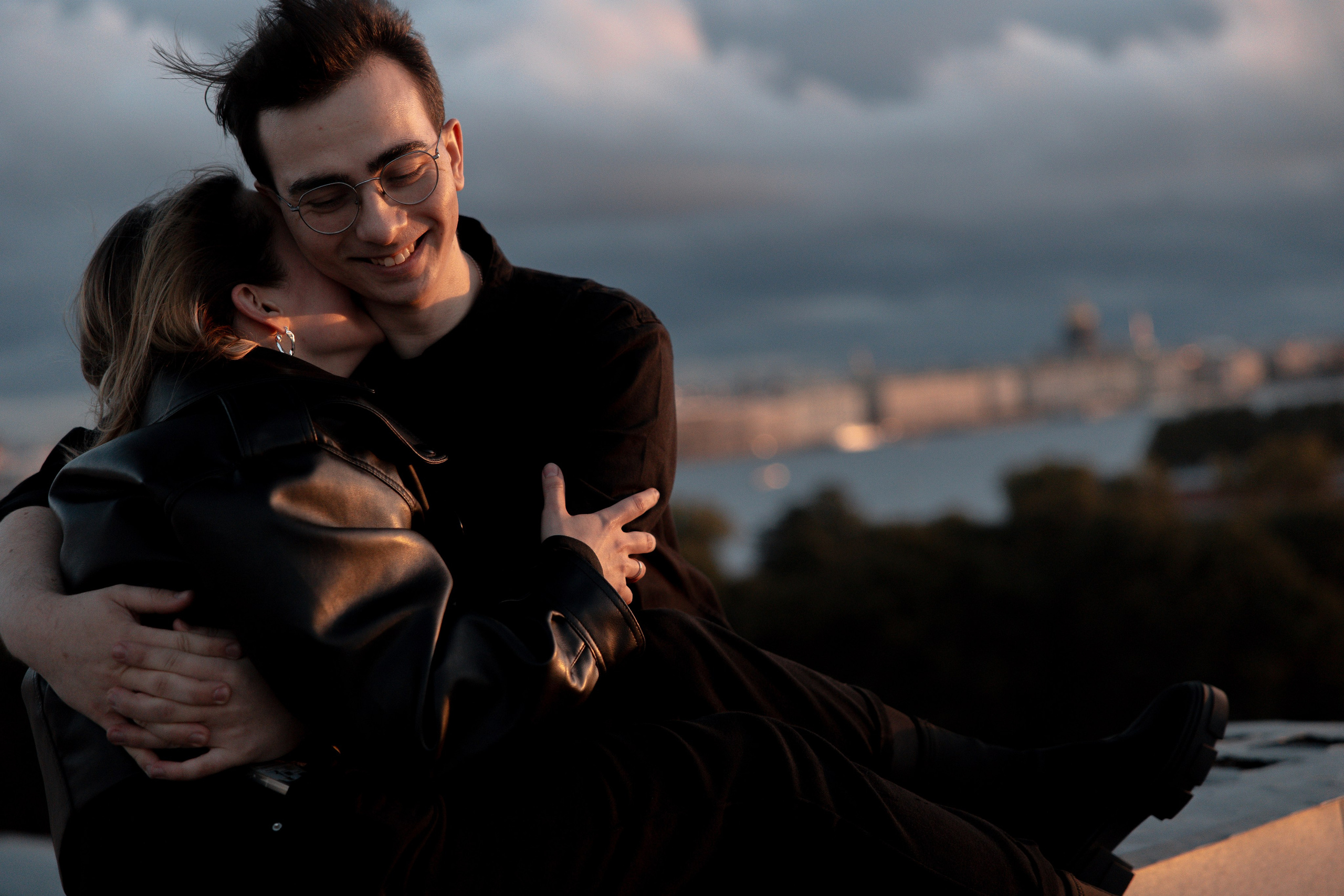 Над антеннами и проводами (Свадьба Ромы и Саши: Объект охраняется). Wed Photographers 📷 Saint Petersburg