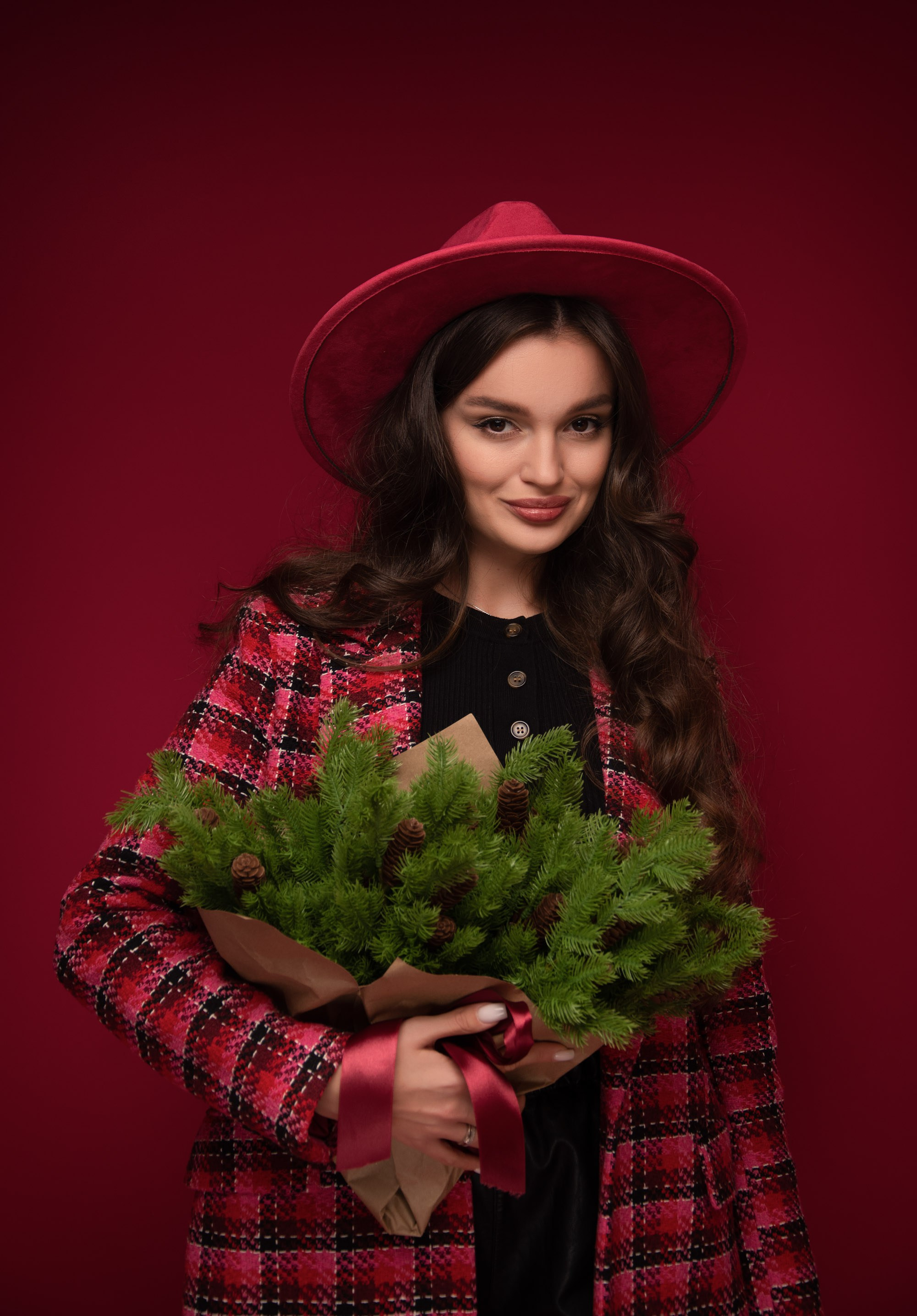 Красивая новогодняя фотосессия в Москве