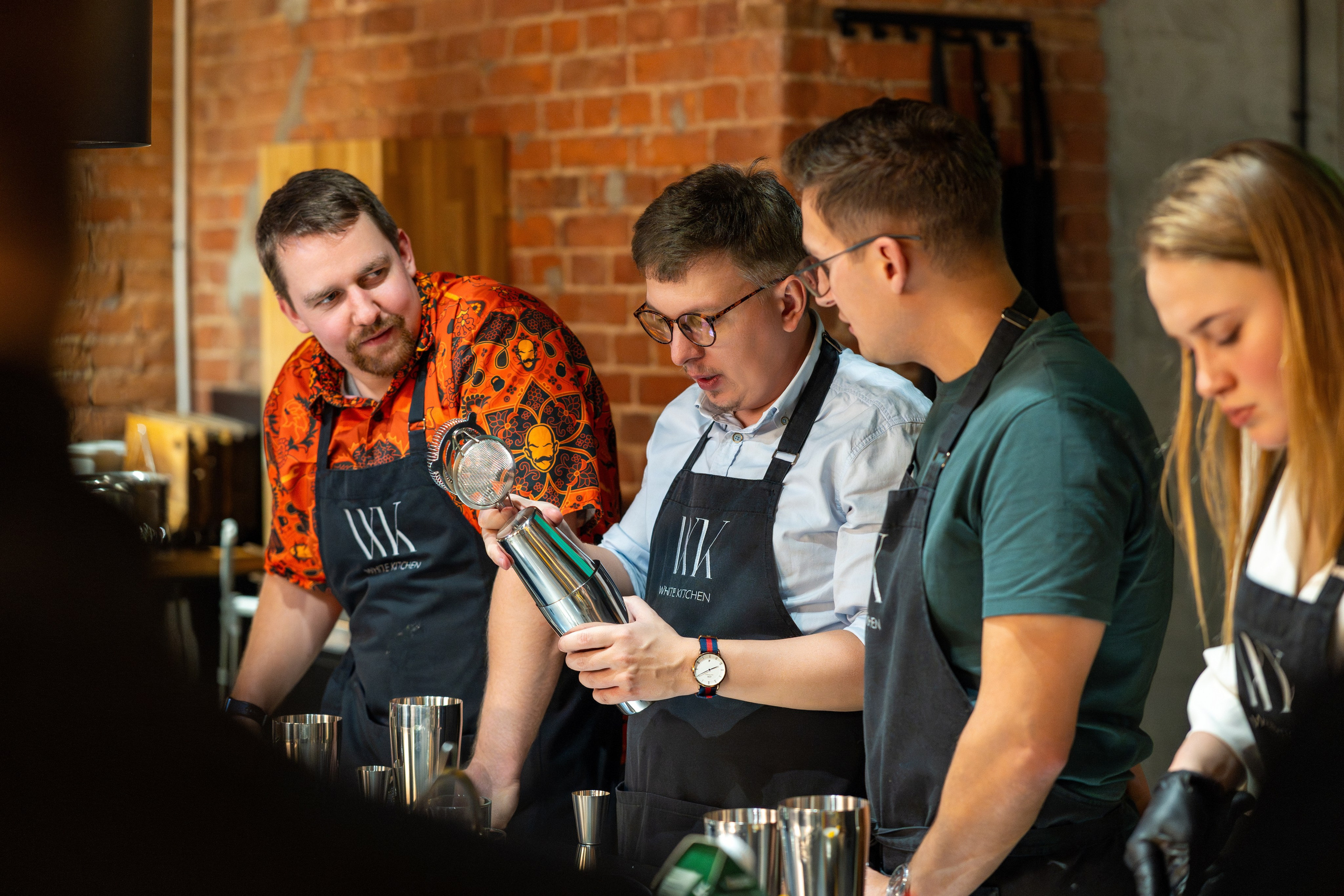Корпоратив в кулинарной школе White Kitchen