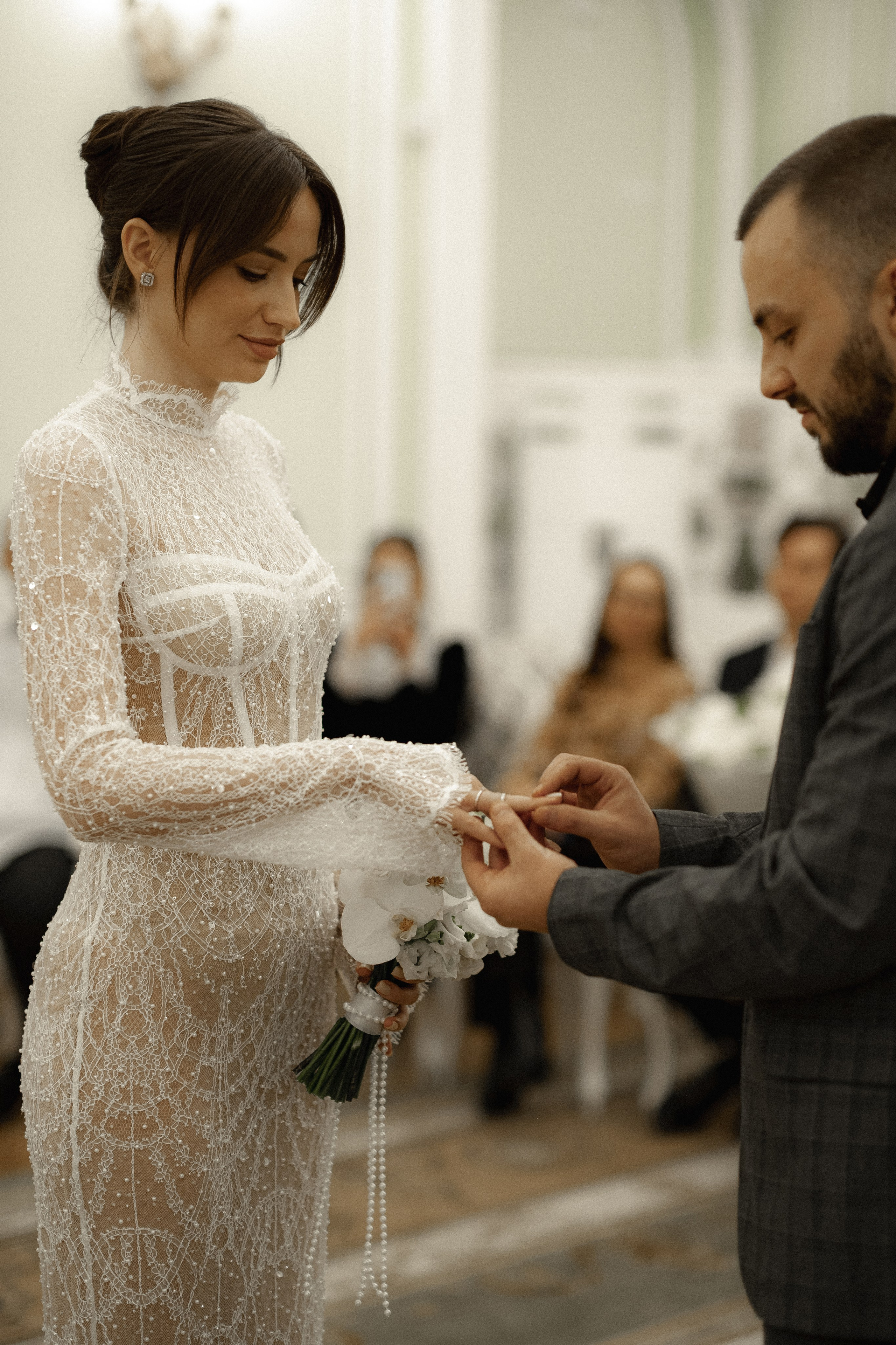 The cutiest. Сентиментальная свадебная фотография