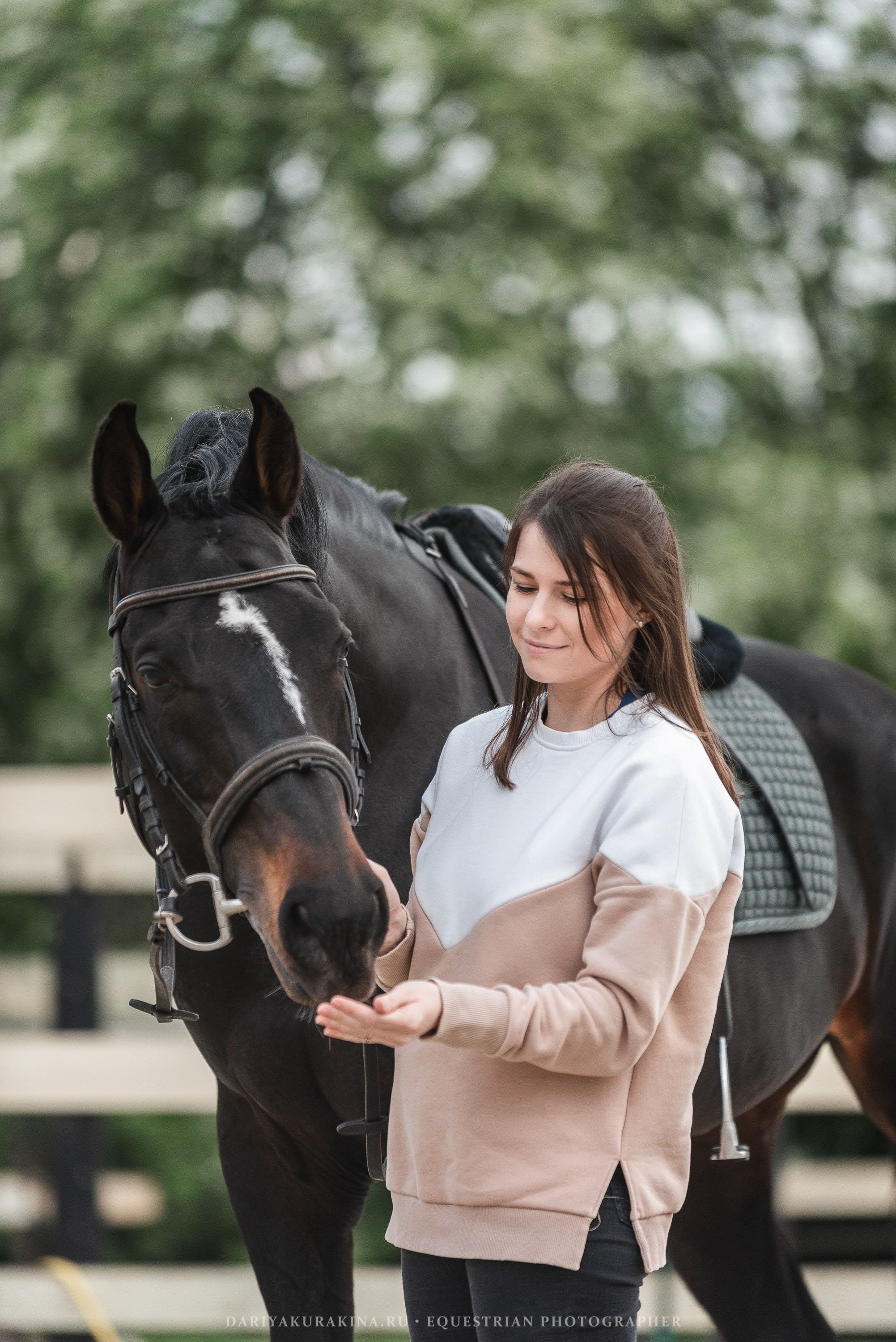 Ира, Боря и Ника с Кливом, HORSIO. Конный фотограф Куракина Дарья • Фотосессии с лошадьми