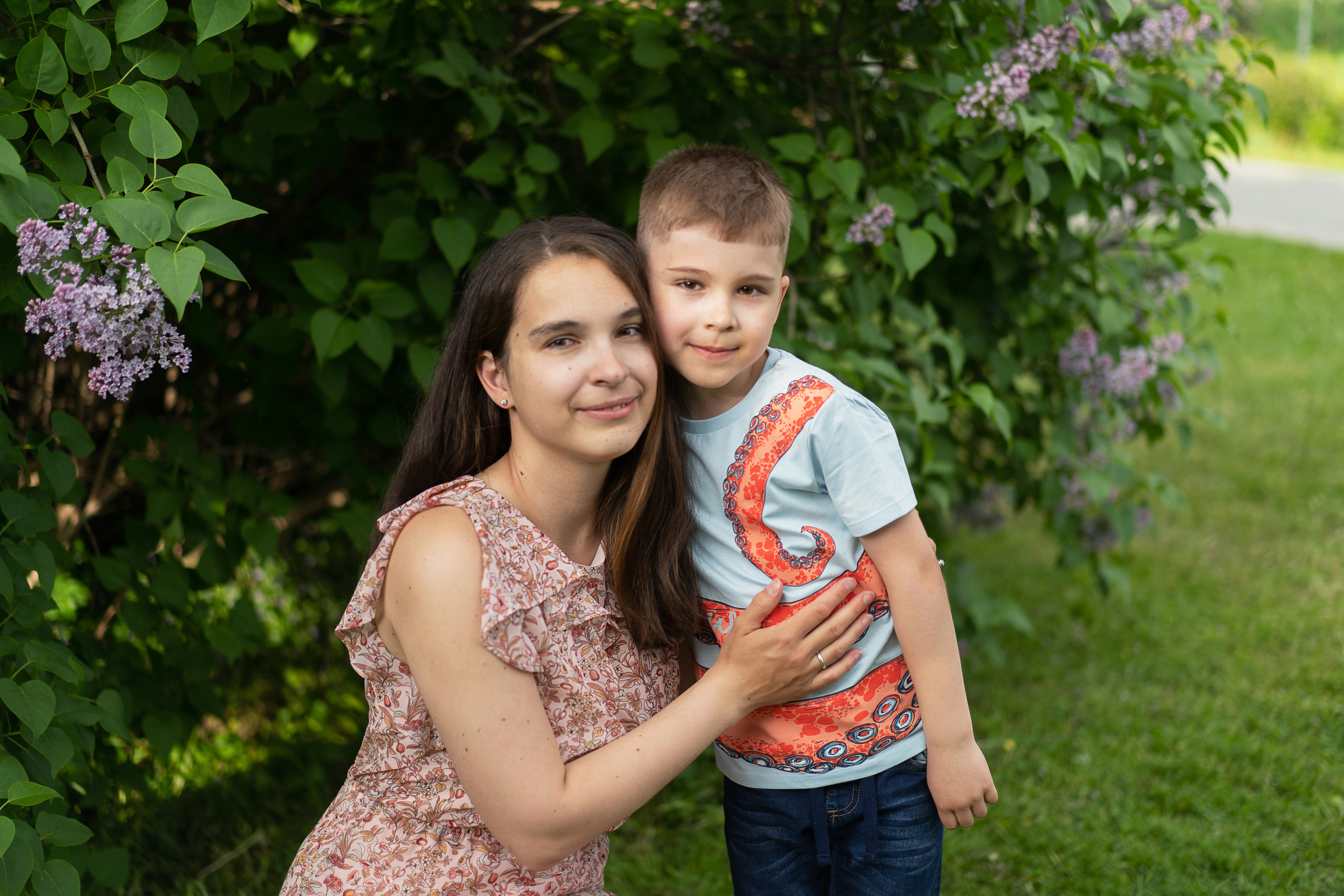 Артём, Катя, Илюша и Ниночка. Обо мне