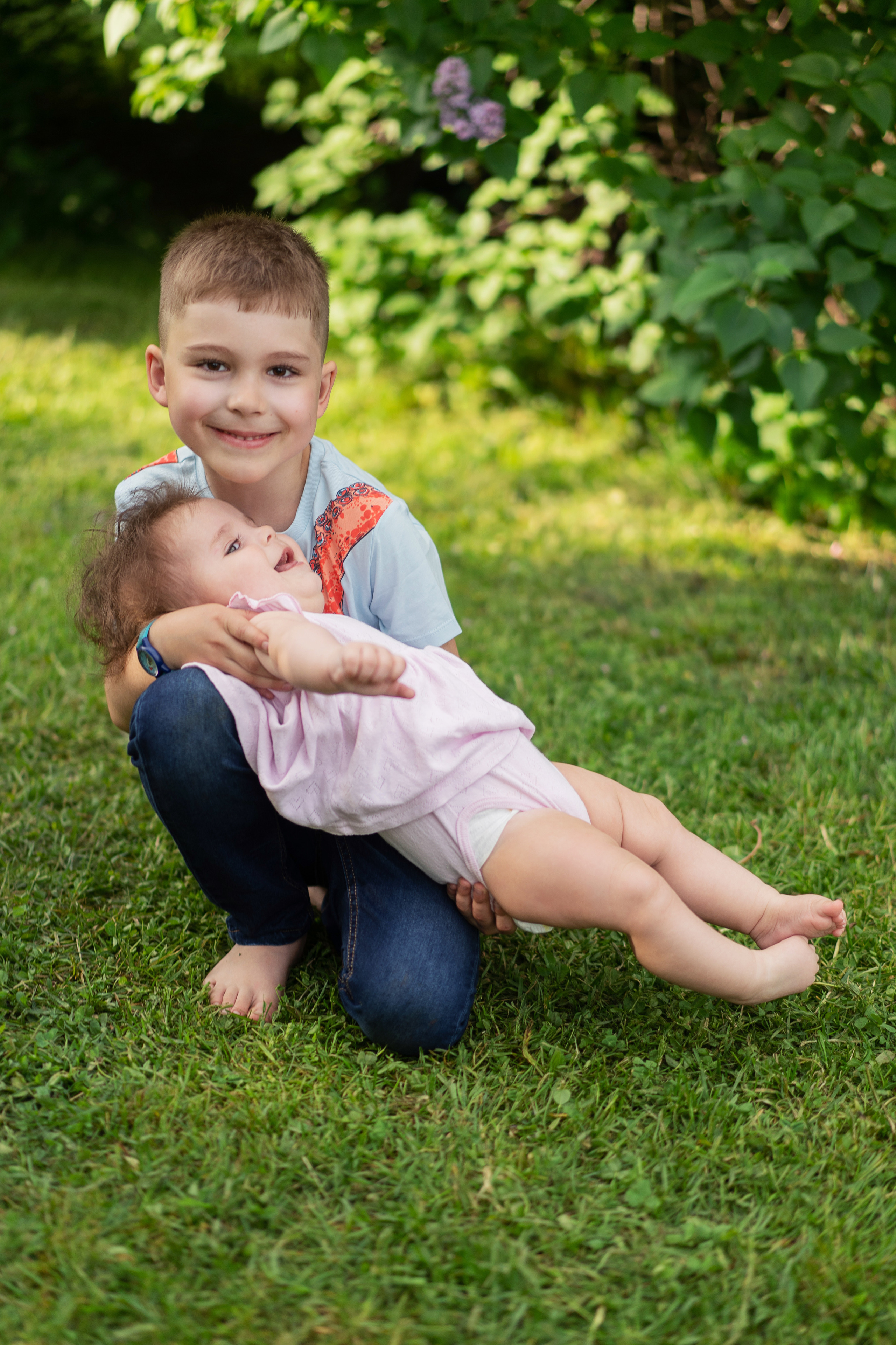 Артём, Катя, Илюша и Ниночка. Обо мне