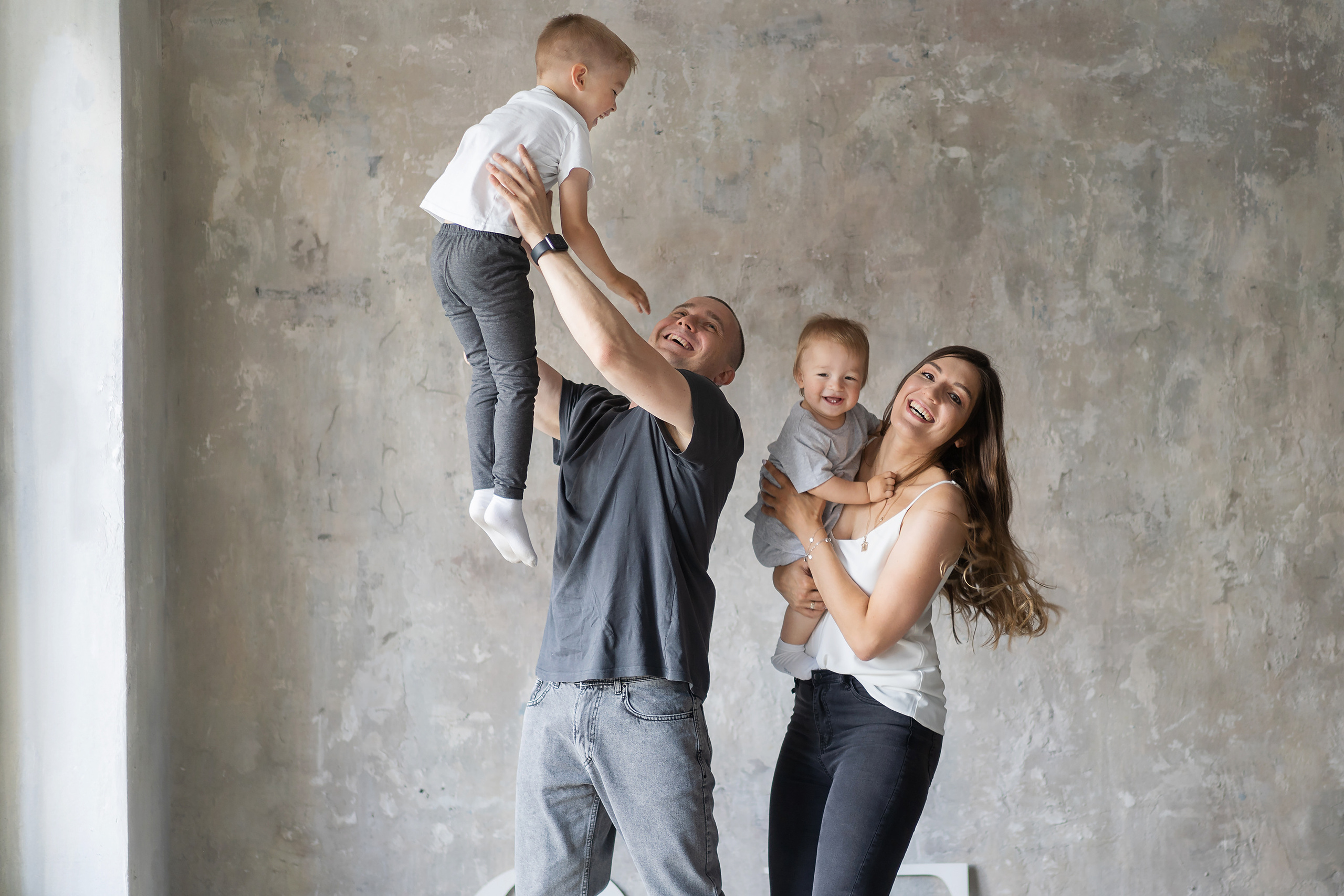 Лёша, Катя, Миша и Денис. Обо мне