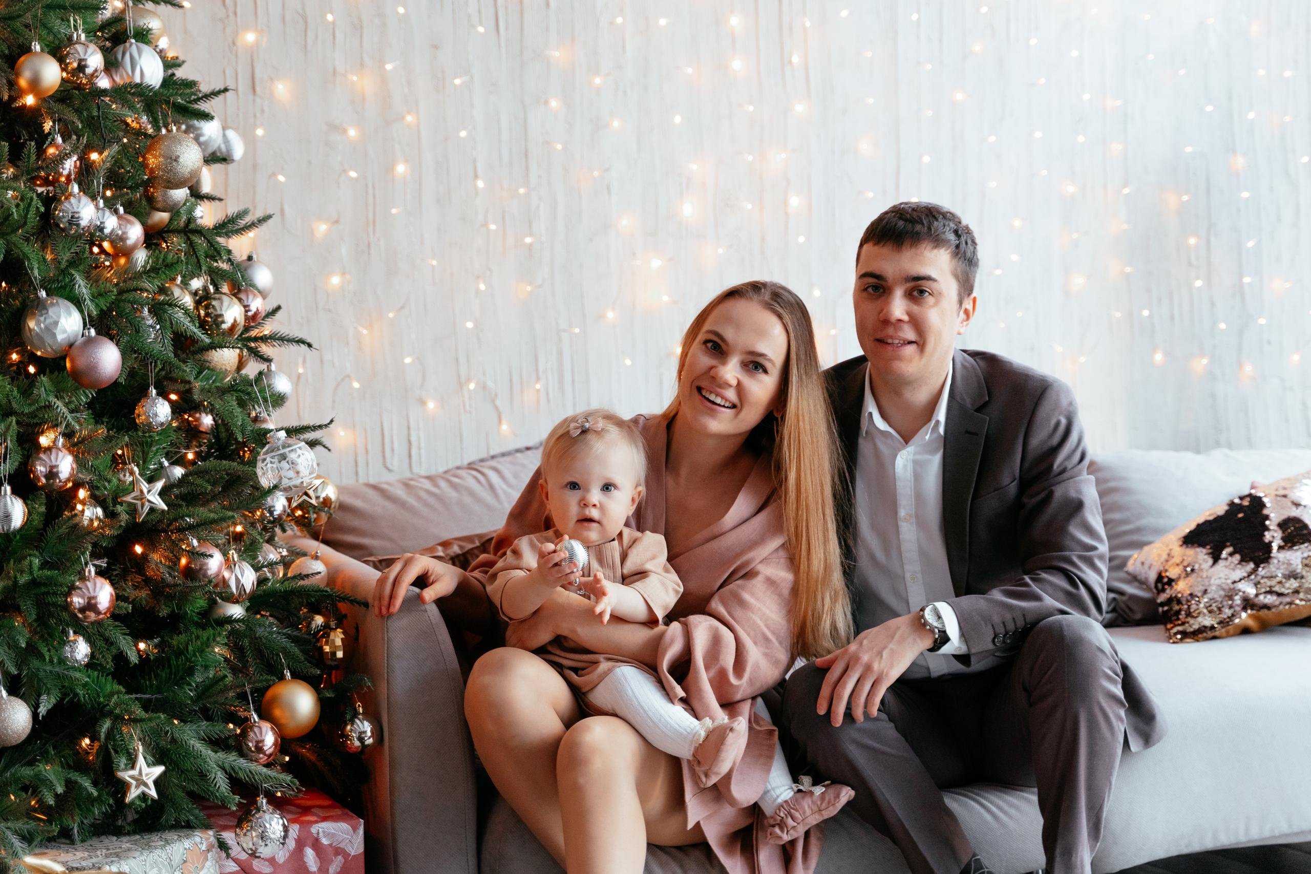 Первый Новый год. Свадебный и семейный фотограф Ксения Шекк Екатеринбург