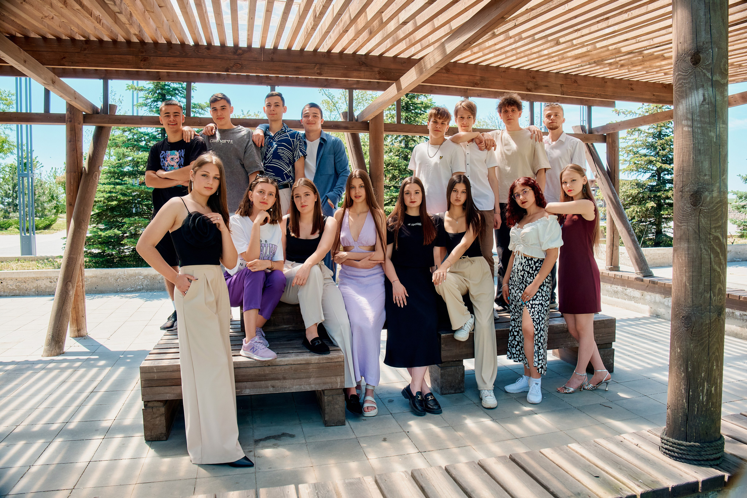 Парк «Самбек». 11 класс. Фотограф Таганрог Анна Трайжон