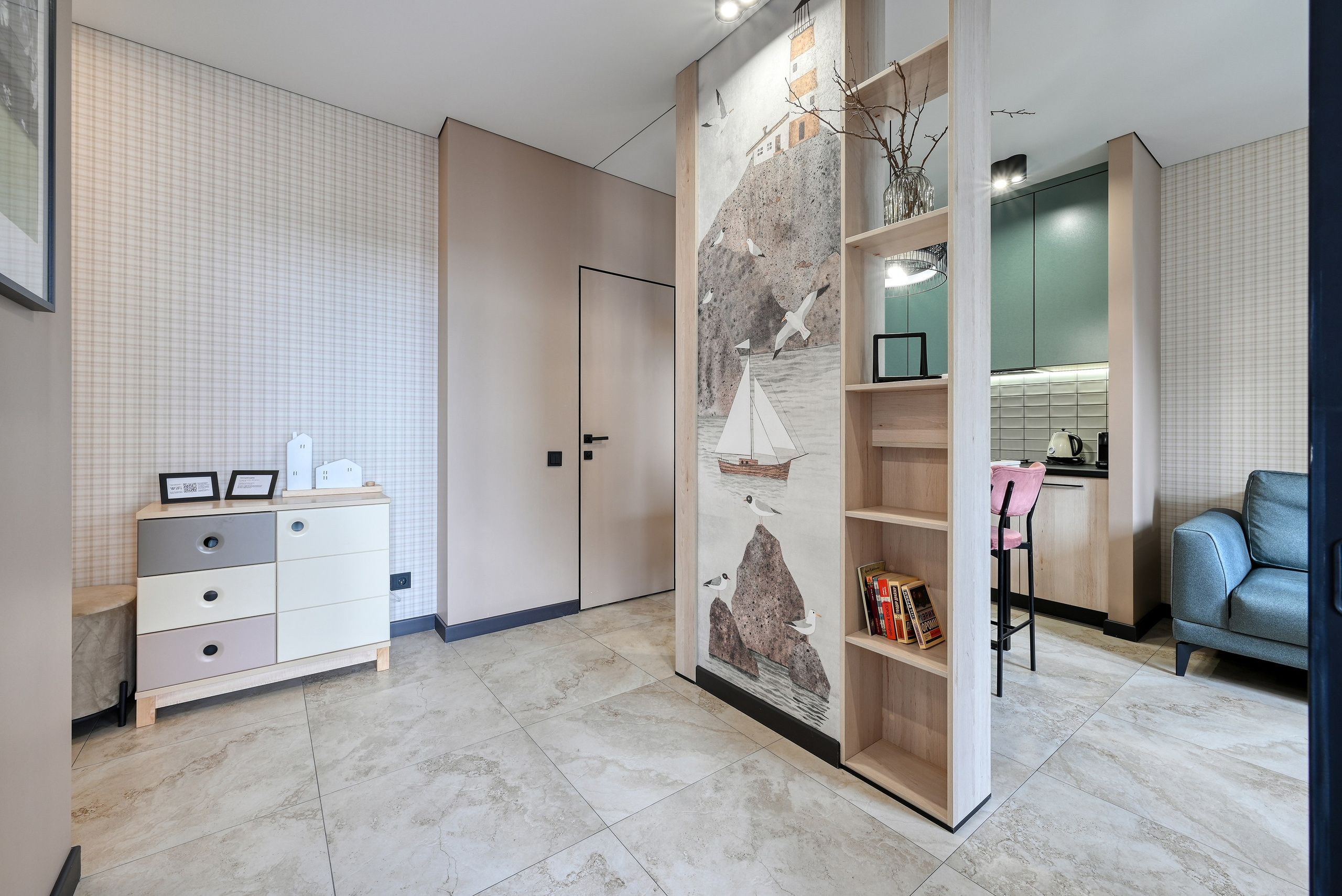 Интерьерная фотосъемка квартиры в ЖК Фрукты. Интерьерный фотограф в Сочи | Роман Сусленко