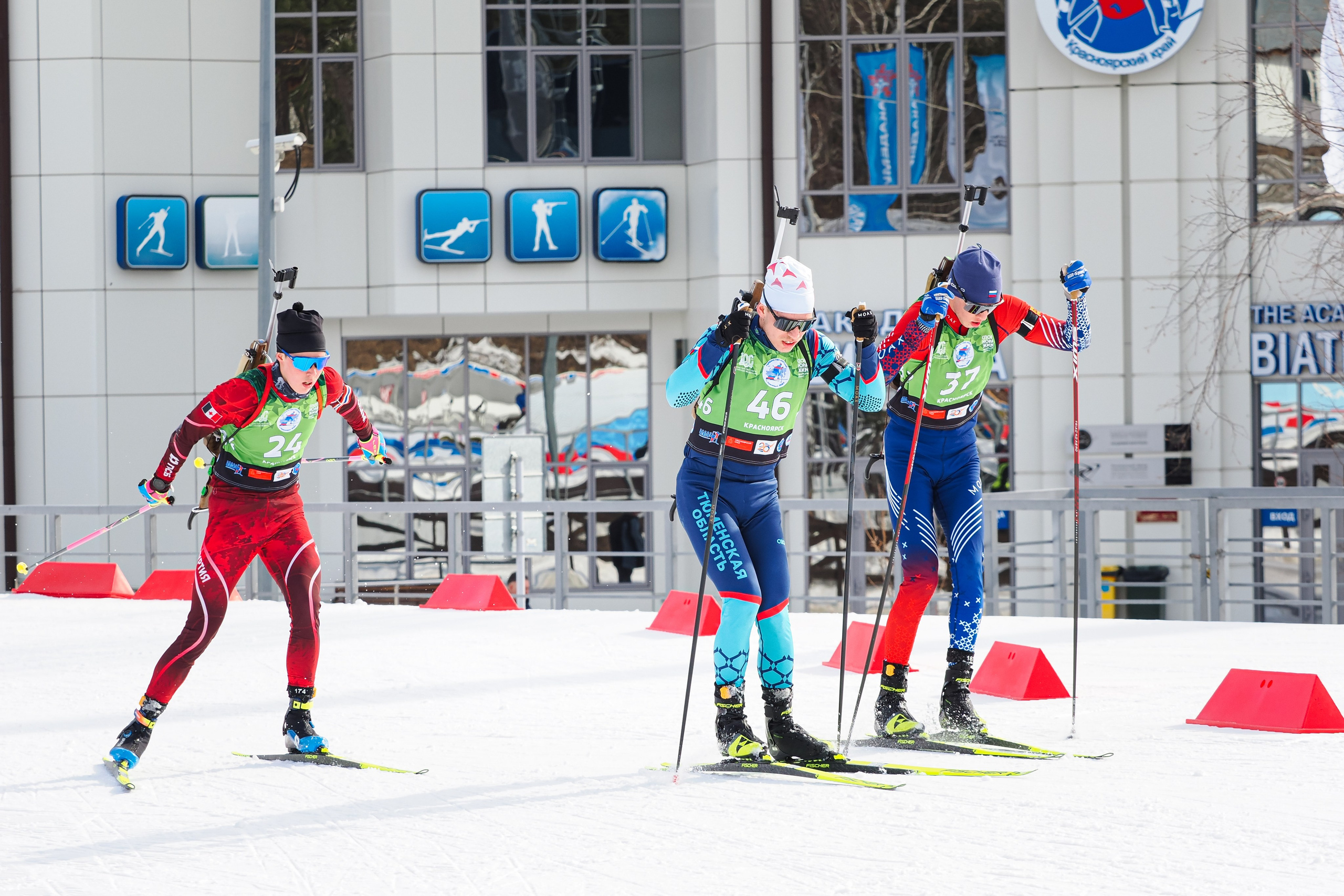 Биатлон / Первенство России. Репортажный фотограф Алексей Козьмин