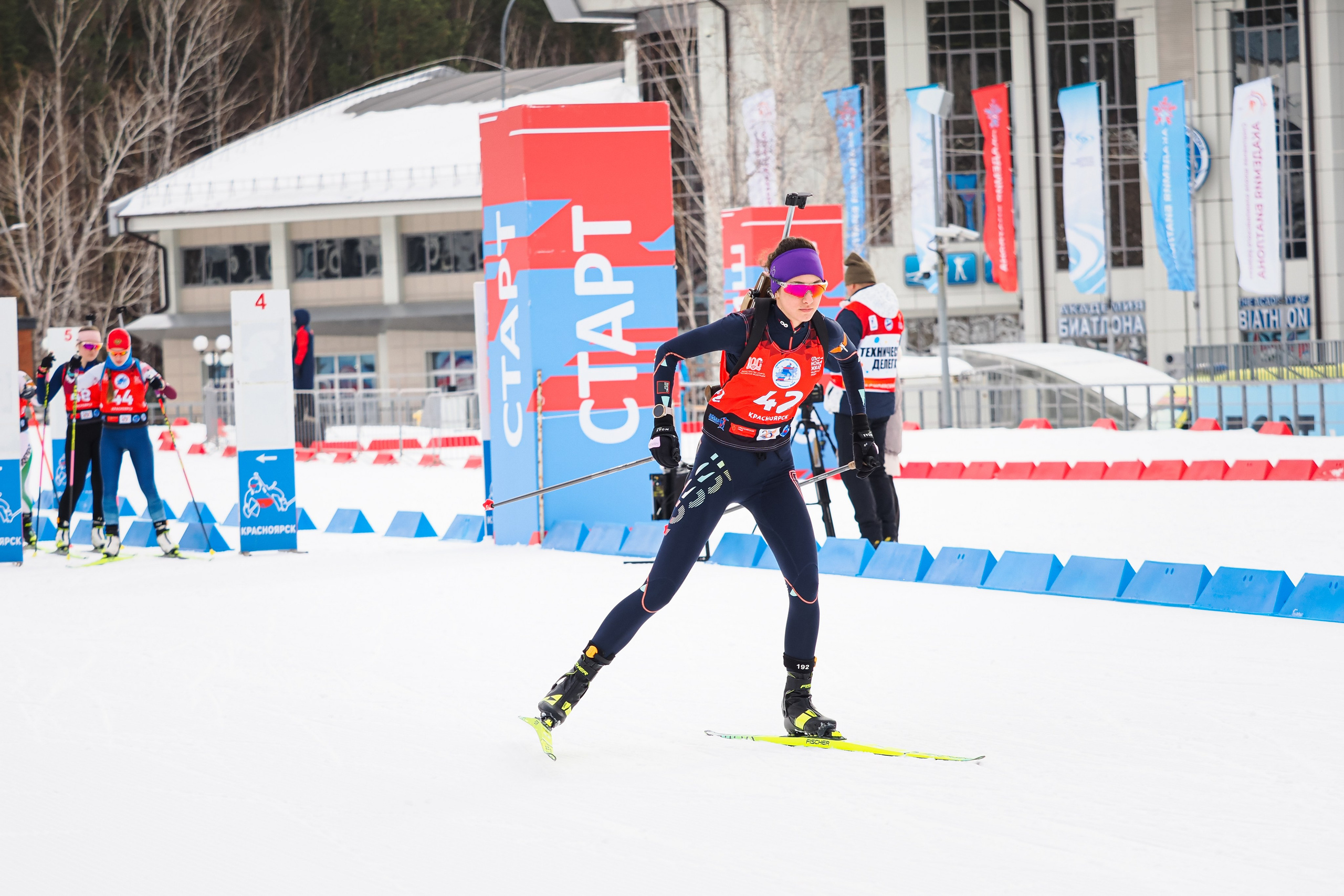 Биатлон / Первенство России. Репортажный фотограф Алексей Козьмин