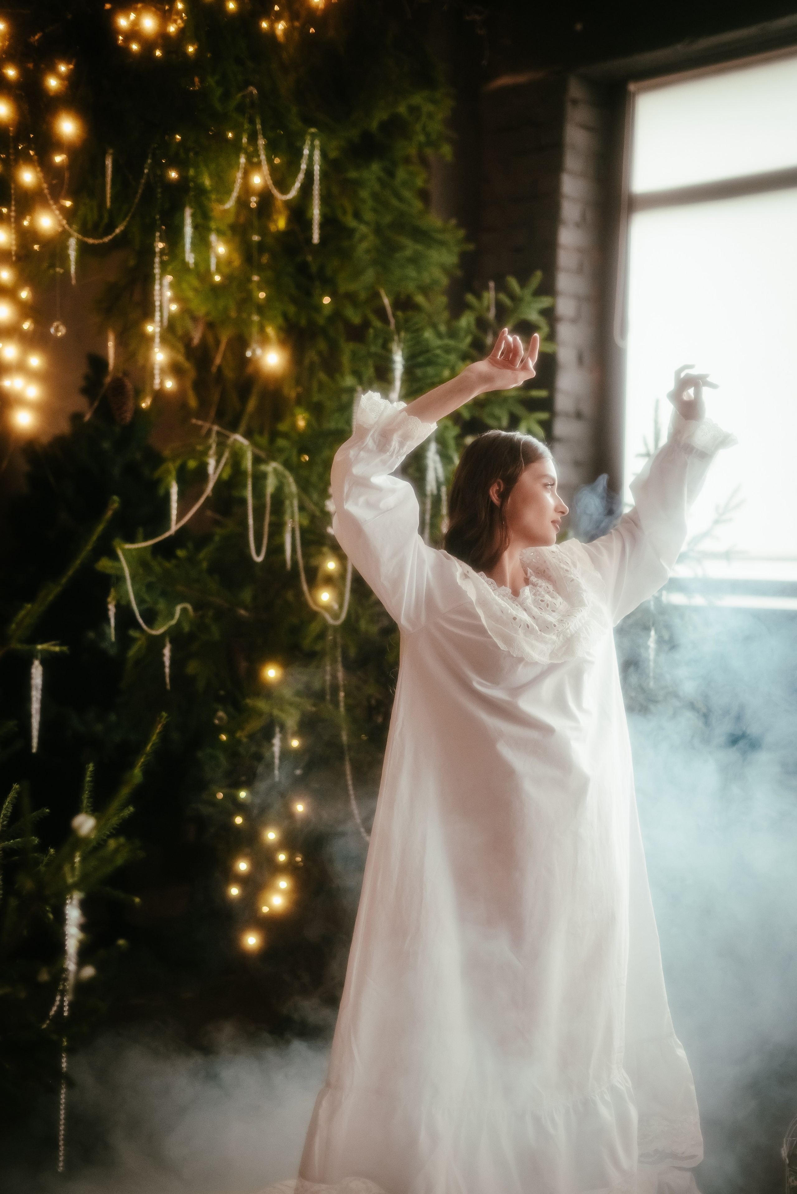 Новогодняя Фотосессия с дымом