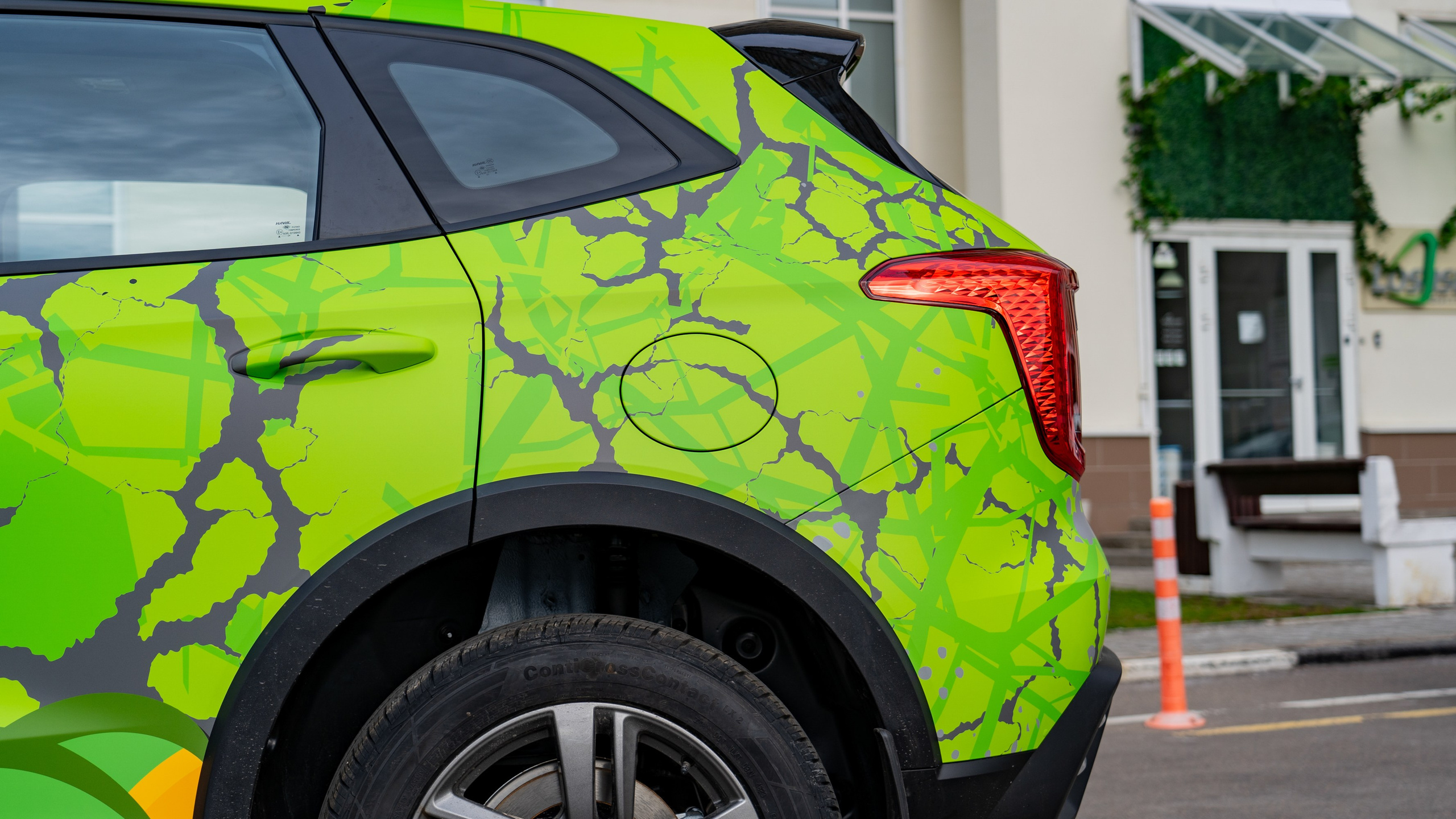 Винилография на Haval Jolion. Студия дизайна и оклейки авто Barmaley Design