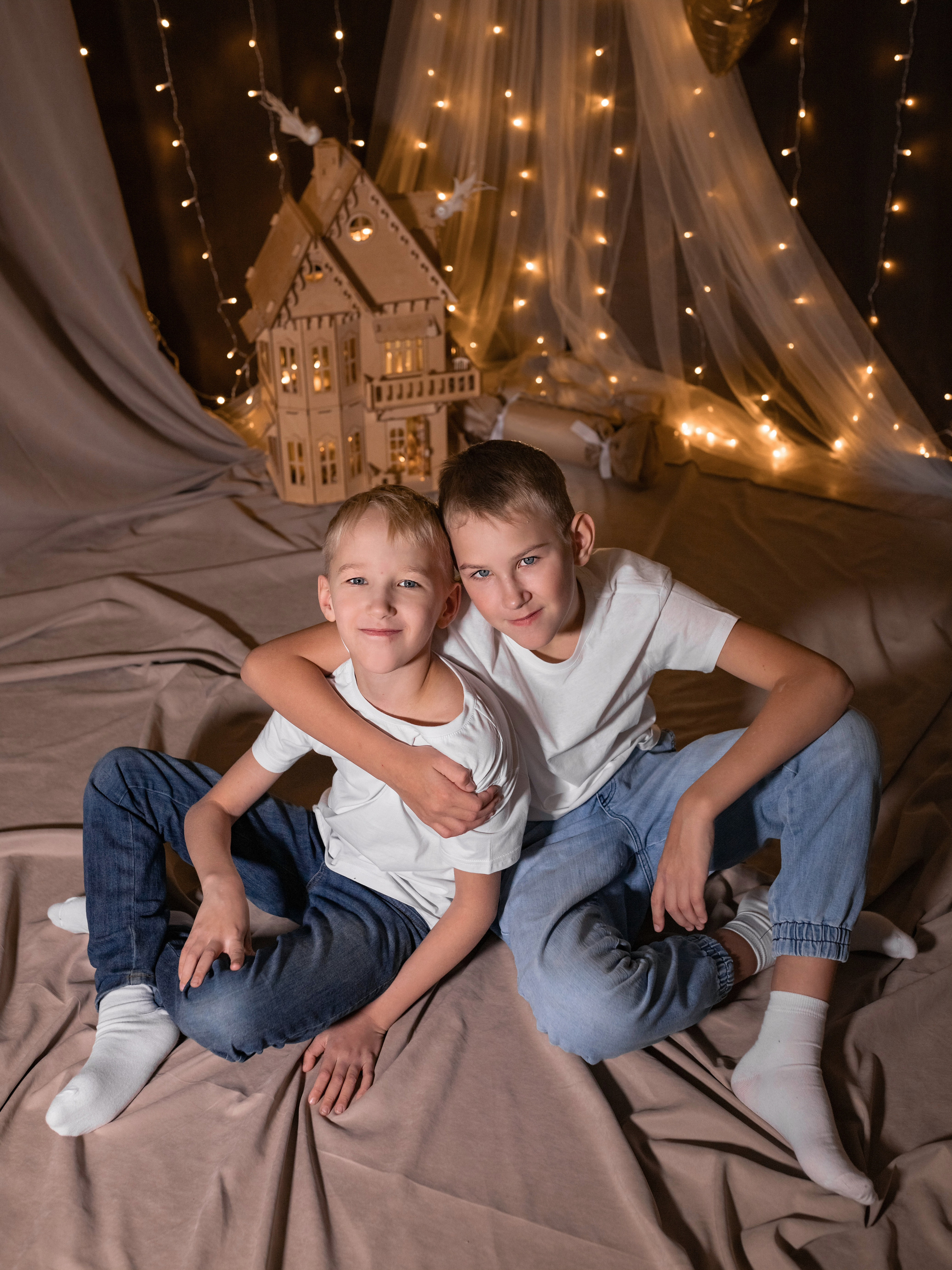 Семейная. Моя студия. Ольга Роман и Влад. Декабрь 2022 г. Фотограф Пермь. Свадьбы. Семья и дети, школа, д. сад. Фотокниги