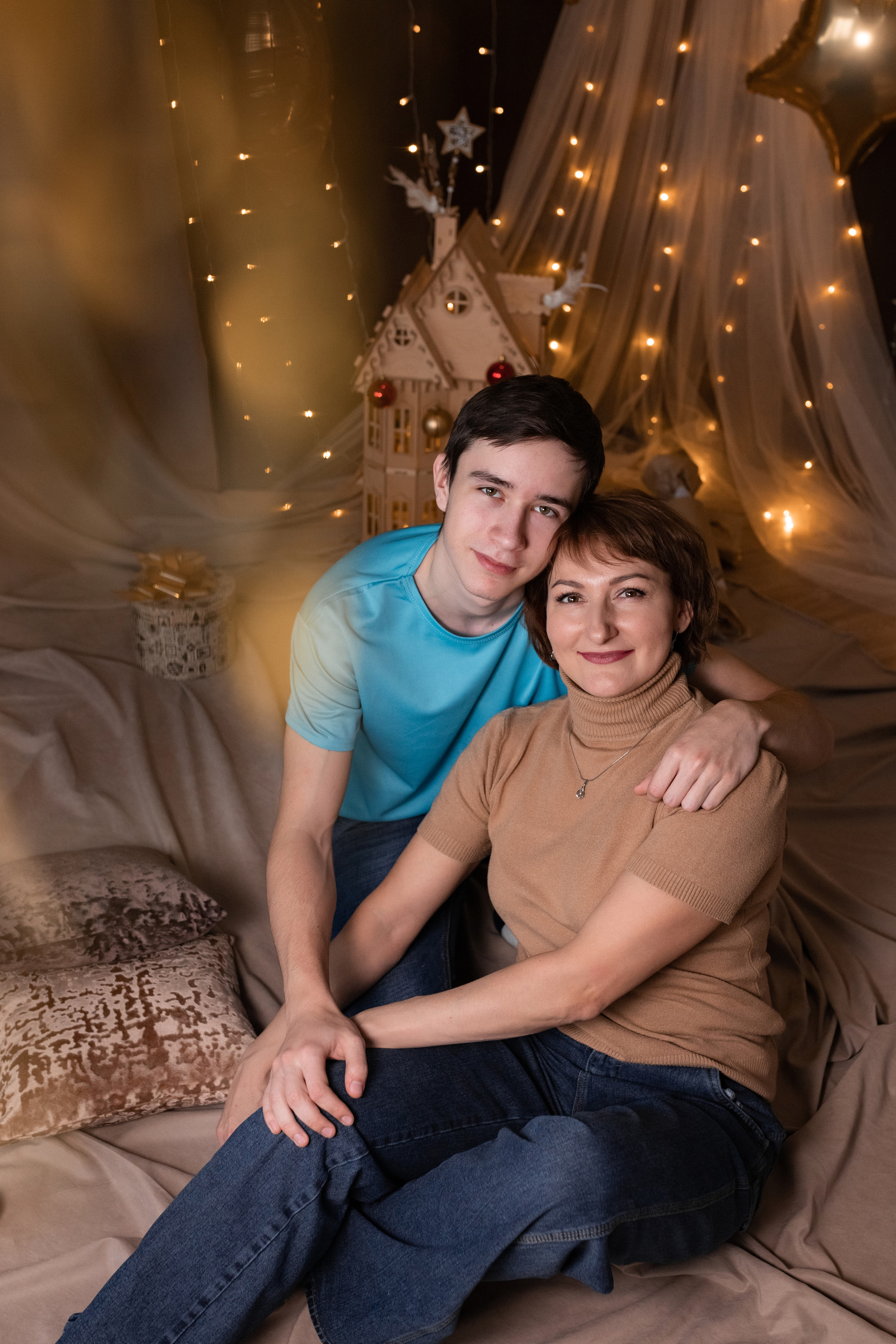 Семейная. Моя студия. Ирина с сыновьями. Ноябрь 2022. Фотограф Пермь. Свадьбы. Семья и дети, школа, д. сад. Фотокниги