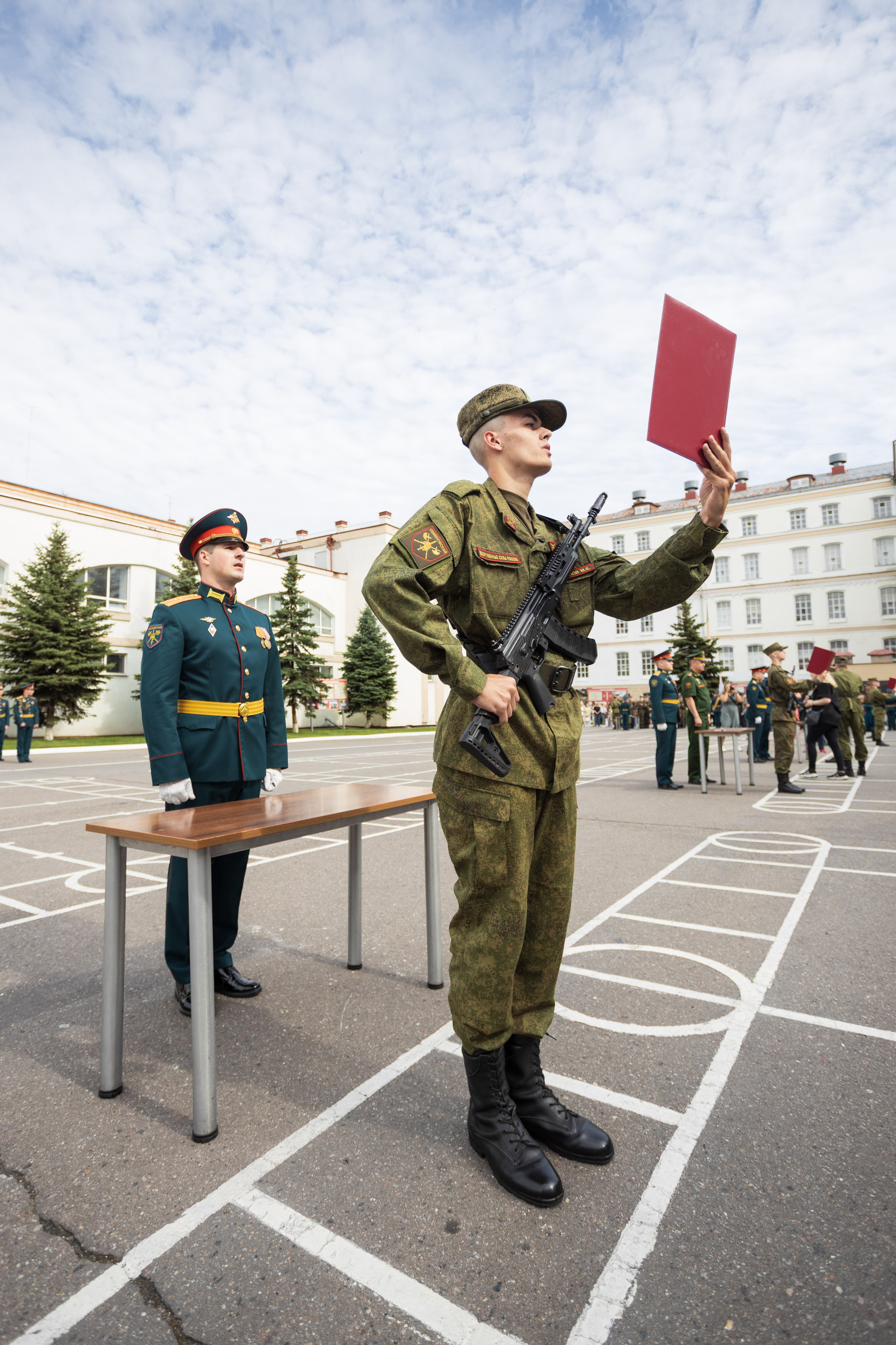 Воинская присяга. Агенство фотографии Сафроновых
